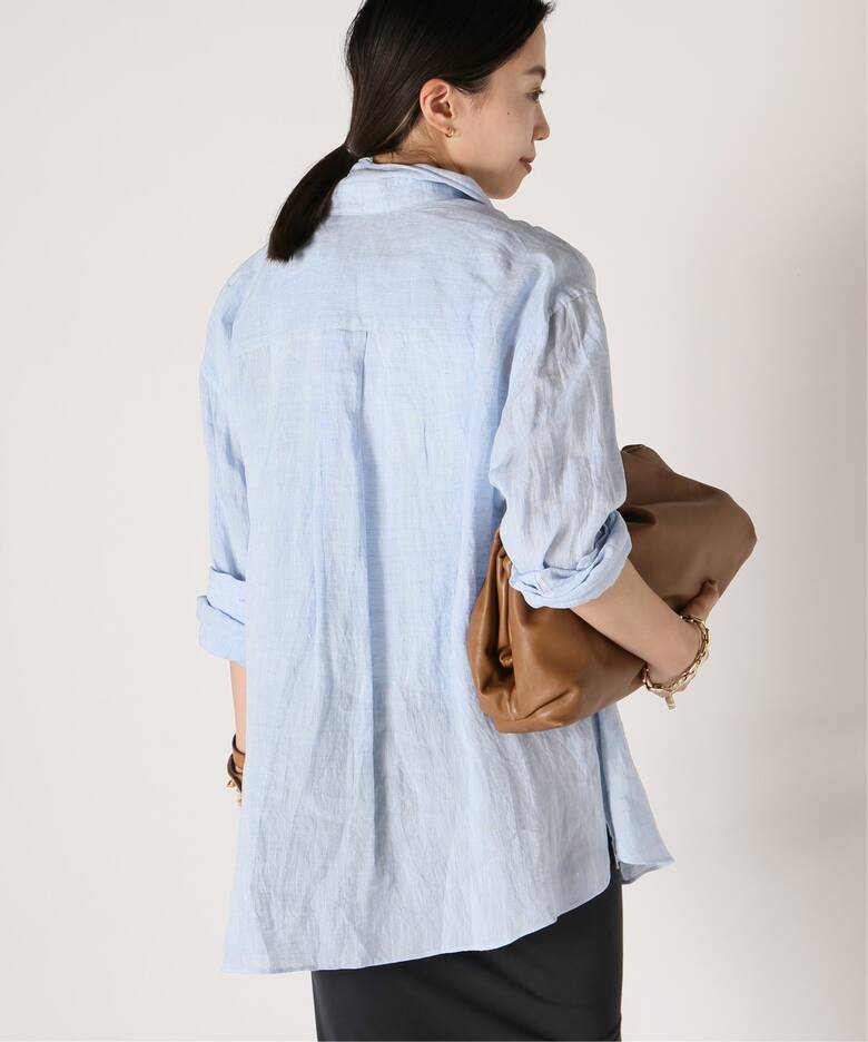 LINEN WASH シャツ（シャツ／ブラウス）｜MUSE de Deuxieme Classe 