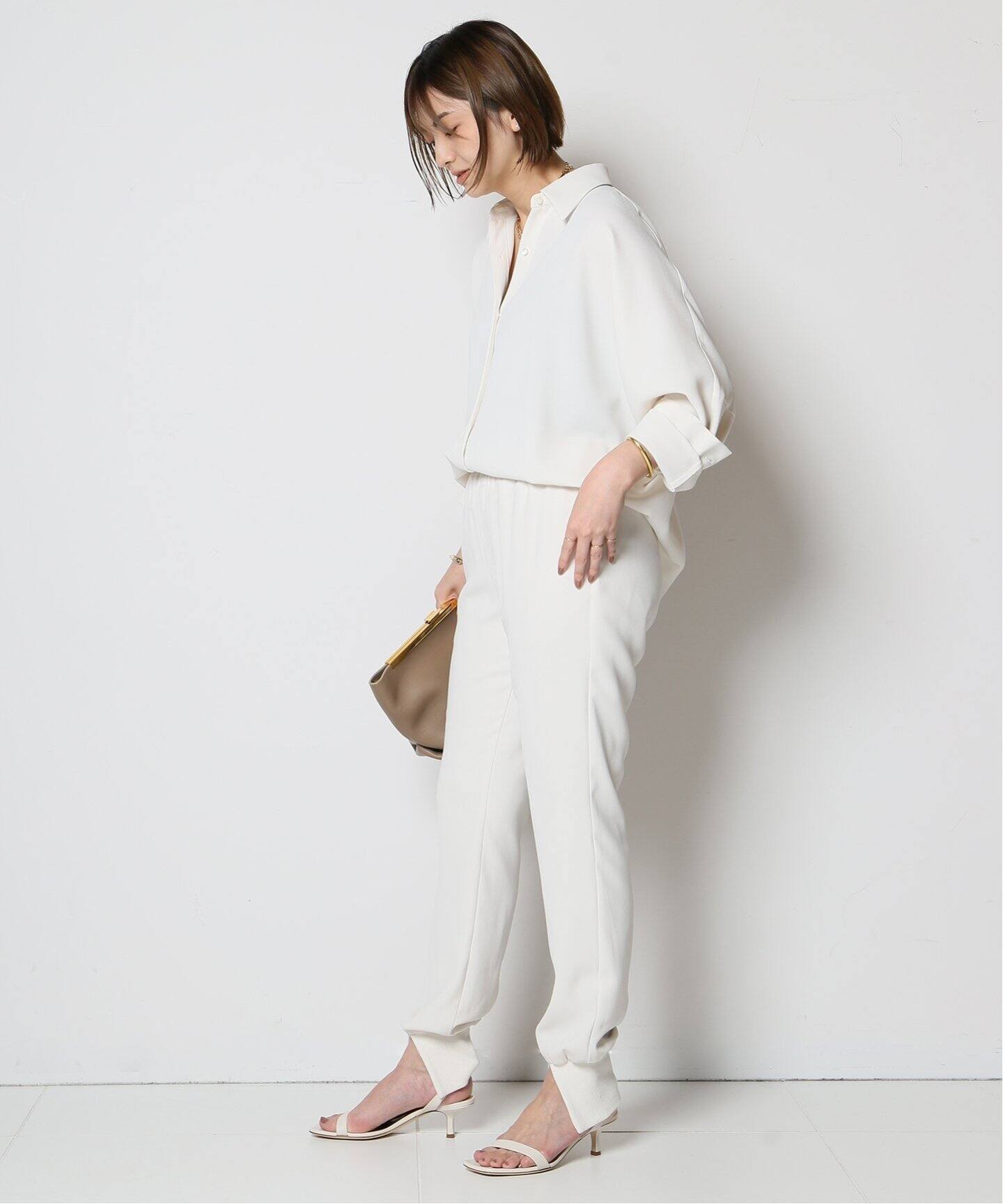 新品【Col Pierrot/コルピエロ】Dolman sleeve シャツ 