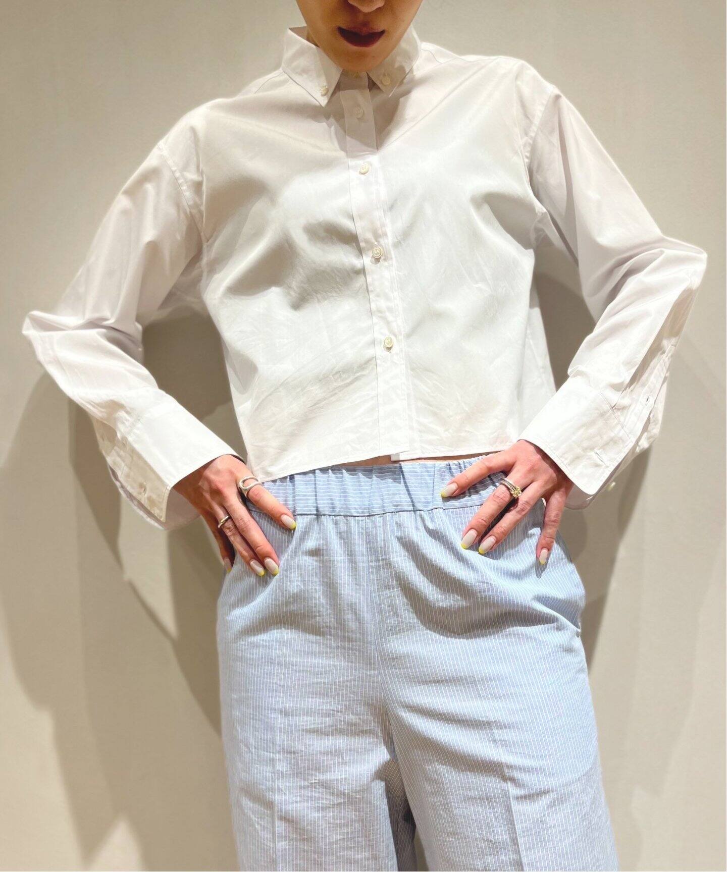 Cropped BD シャツ（シャツ／ブラウス）｜MUSE de Deuxieme Classe 