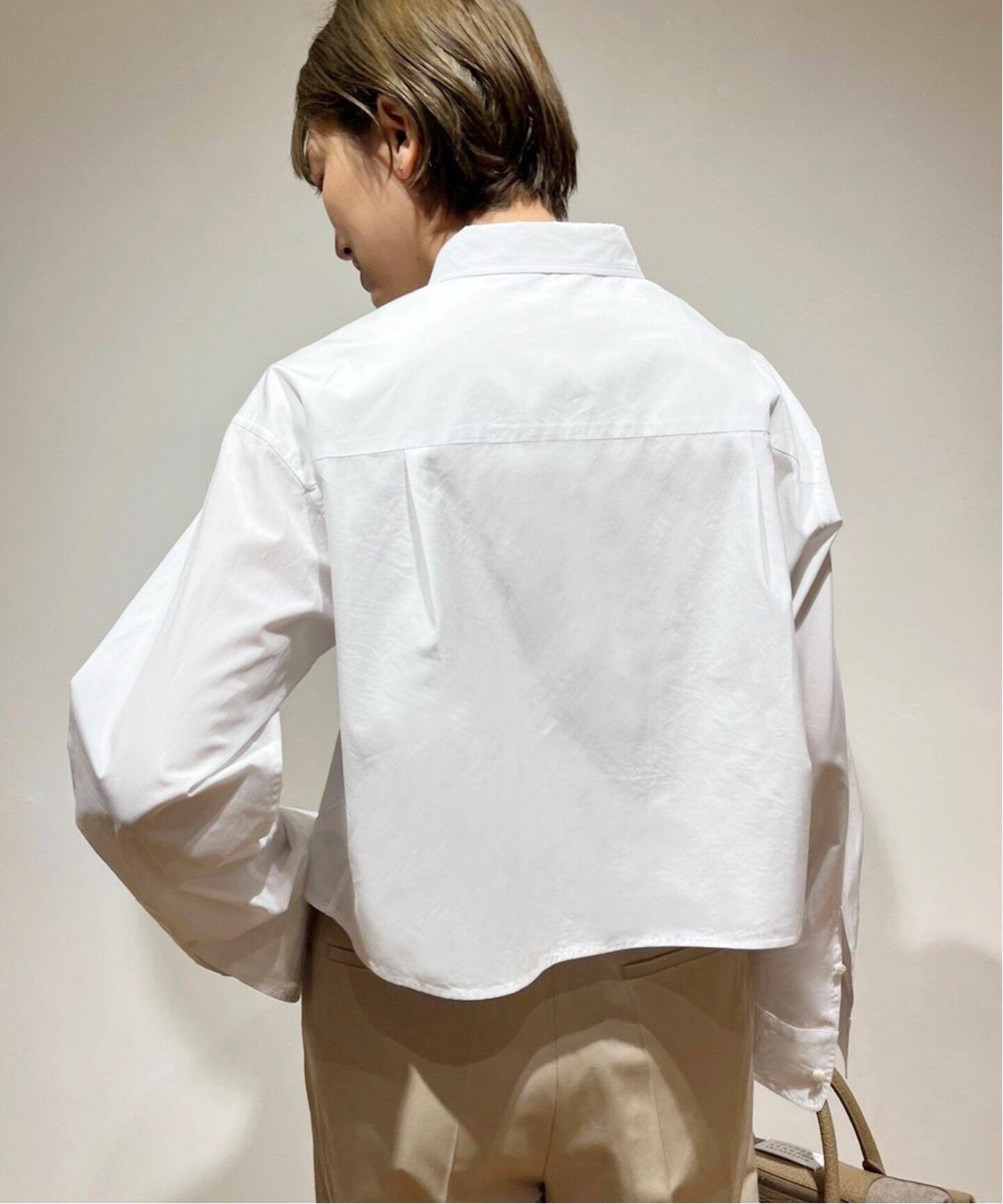 Cropped BD シャツ（シャツ／ブラウス）｜MUSE de Deuxieme Classe  