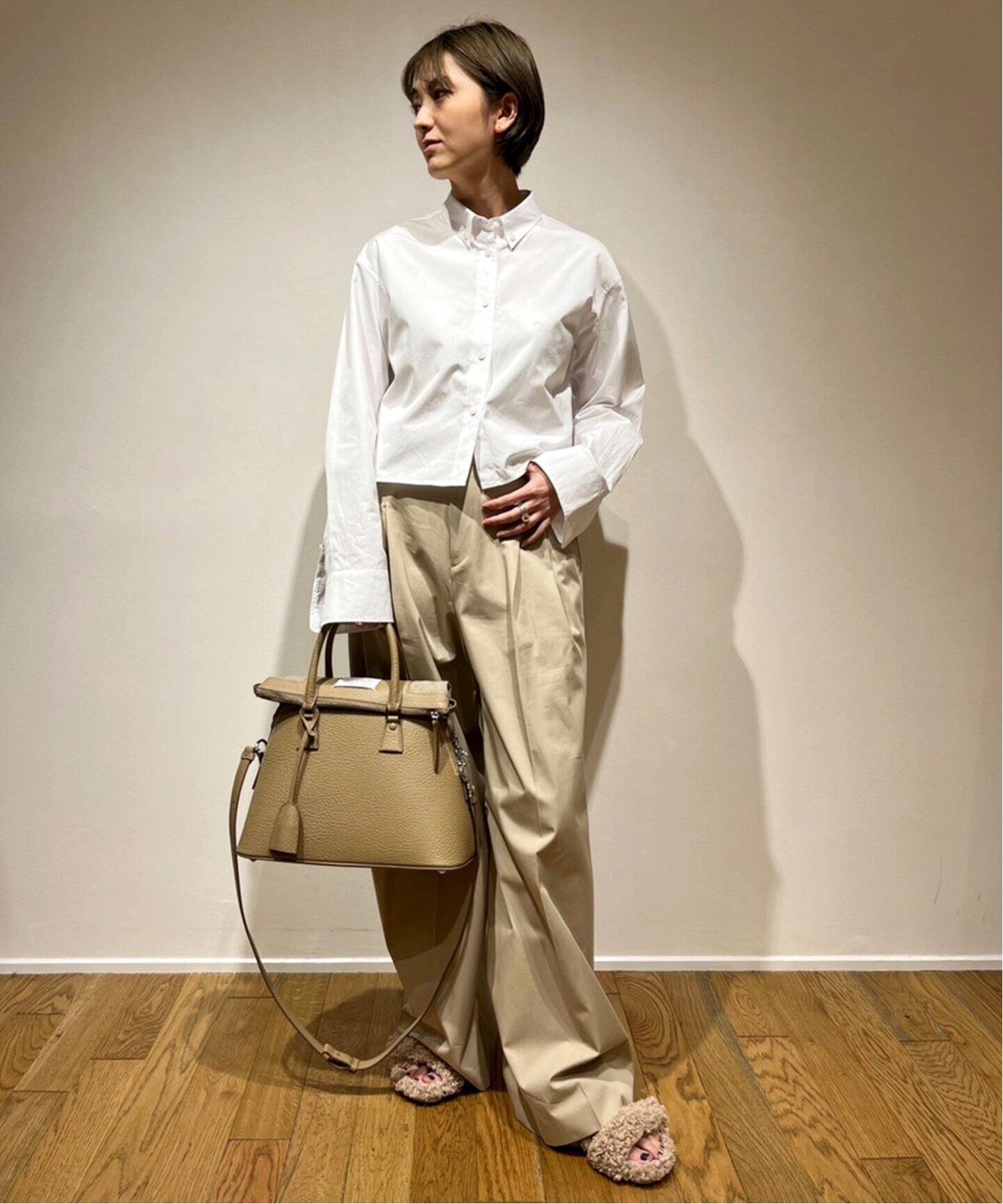 Cropped BD シャツ（シャツ／ブラウス）｜MUSE de Deuxieme Classe 