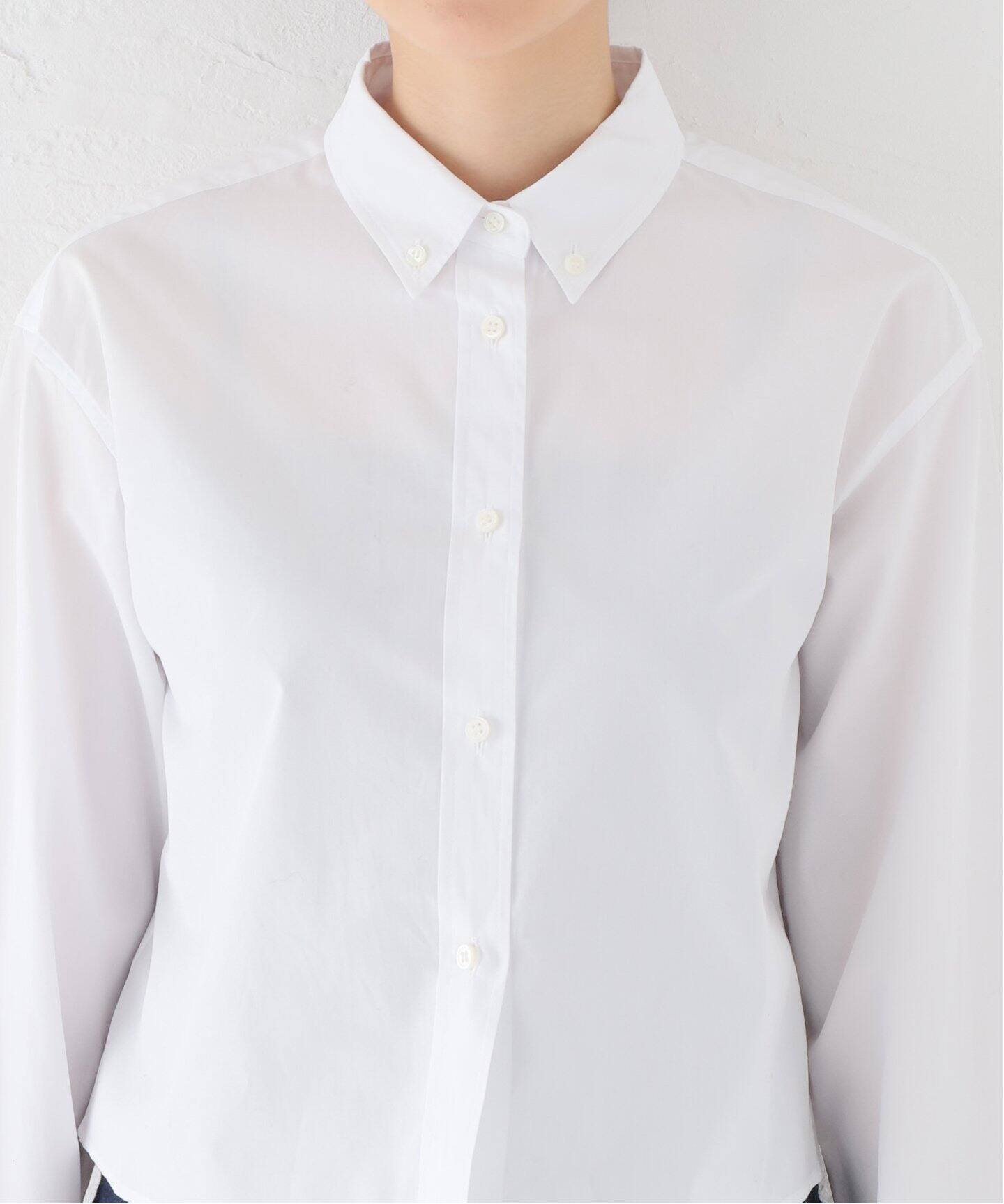 Cropped BD シャツ（シャツ／ブラウス）｜MUSE de Deuxieme Classe 