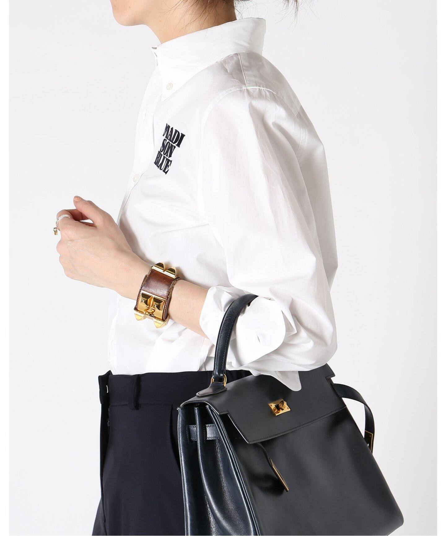 MADISONBLUE/マディソンブルー】B.D. シャツ(TYPEWRITER)（シャツ  