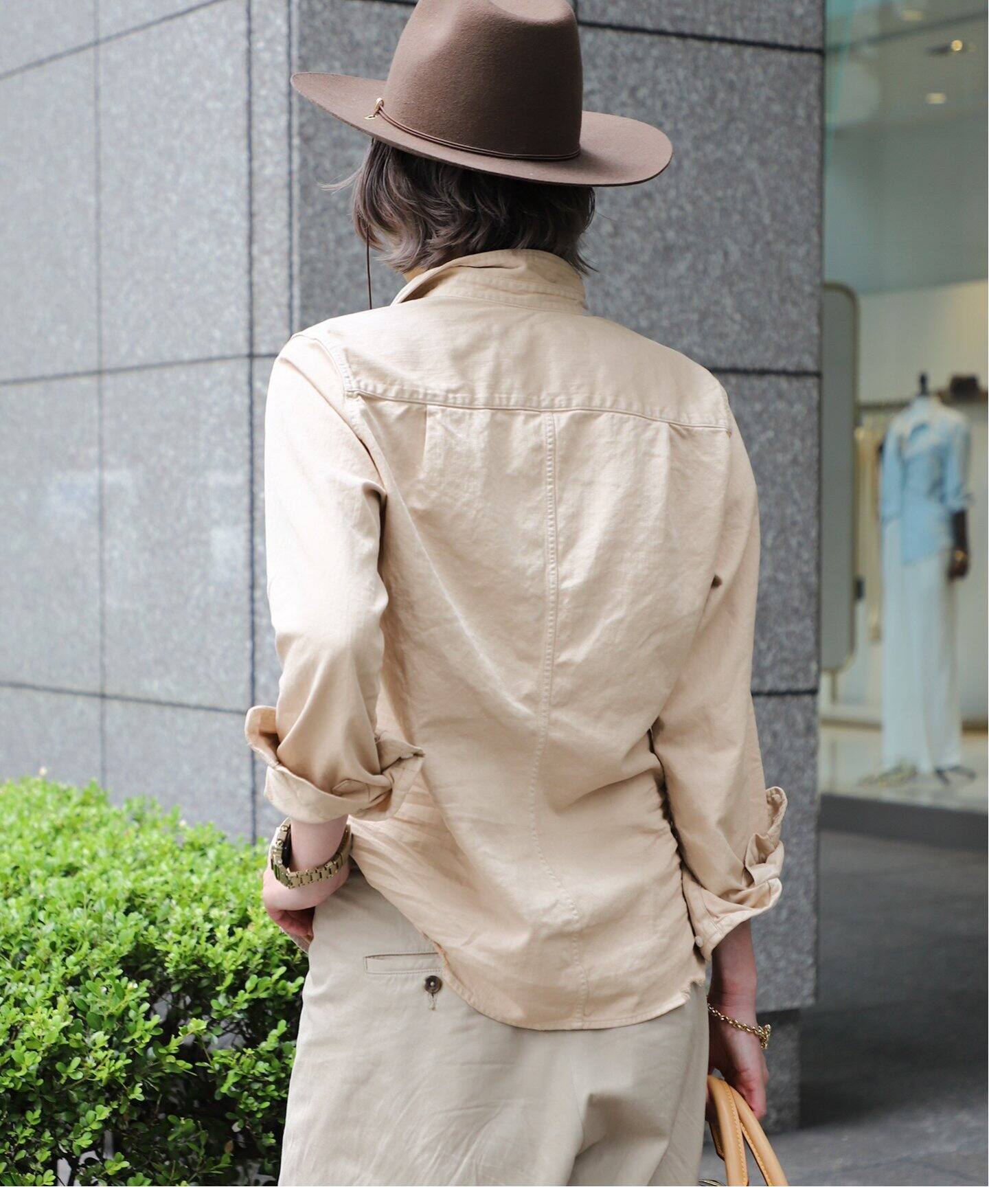 FRANK&EILEEN/フランクアンドアイリーン】COLOR INDIGO シャツ（シャツ  