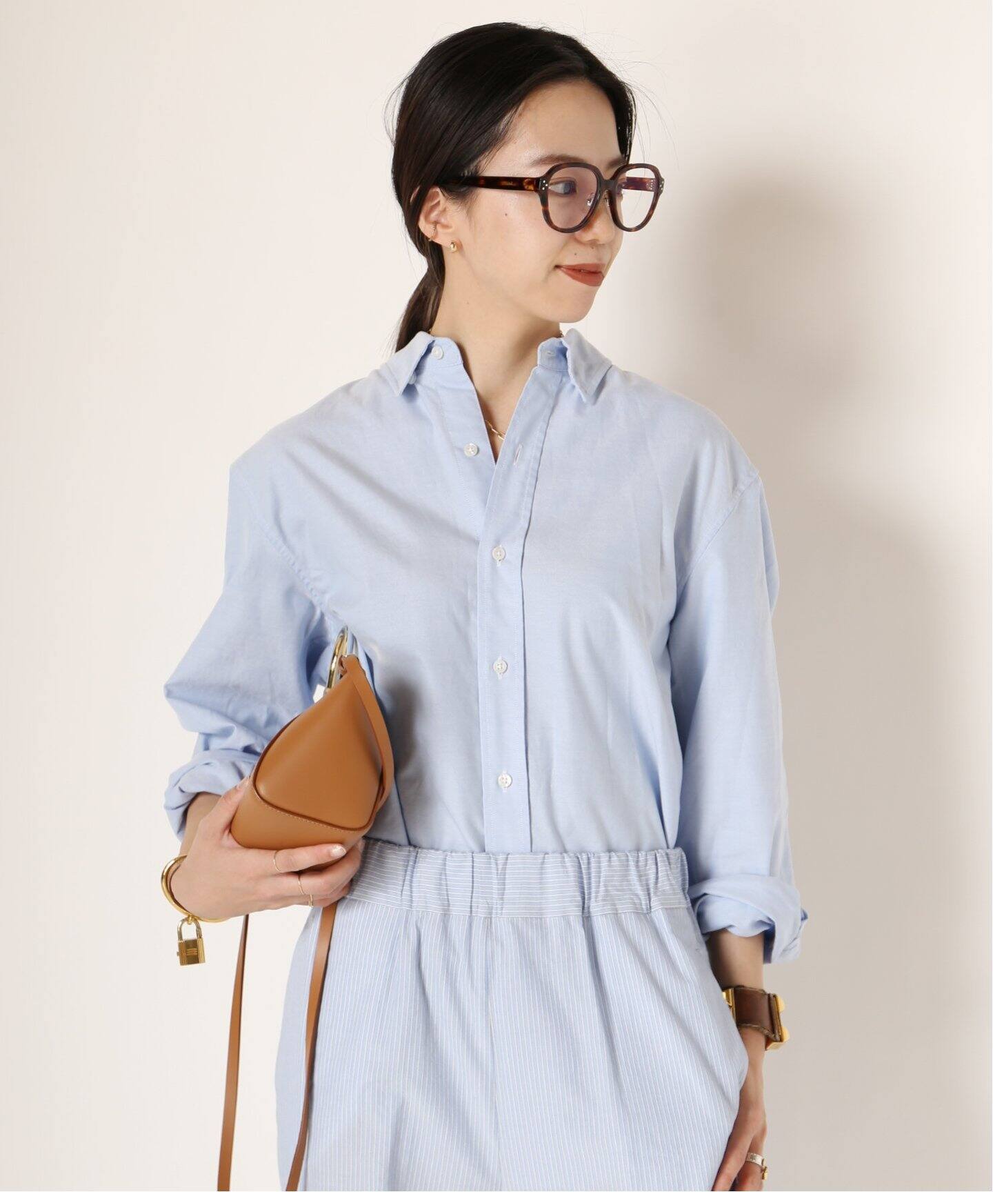 FRANK&EILEEN/フランクアンドアイリーン】OXFORD シャツ(BLUE)（シャツ 
