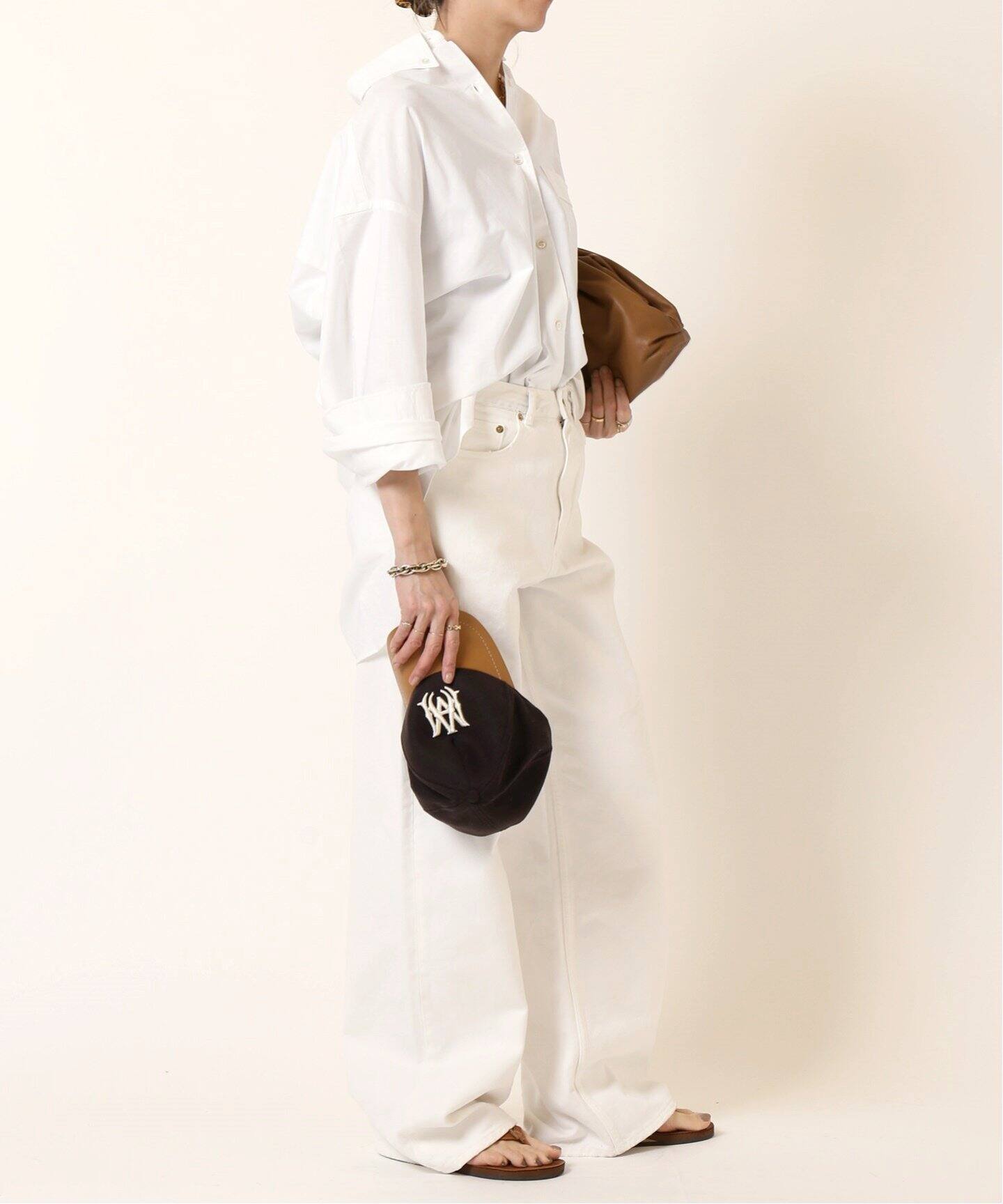 STUDIO NICHOLSON/スタジオ ニコルソン】WASHED OXFORD シャツ（シャツ  