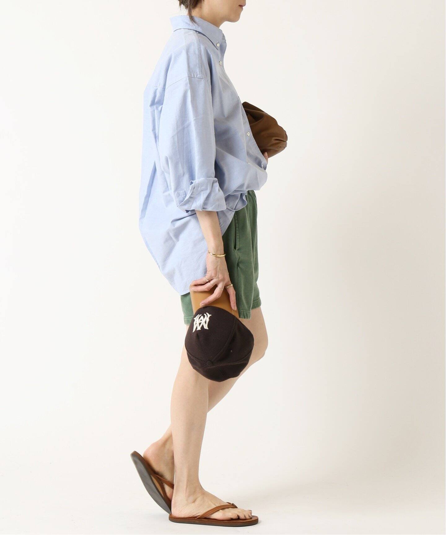 STUDIO NICHOLSON/スタジオ ニコルソン】WASHED OXFORD シャツ（シャツ  