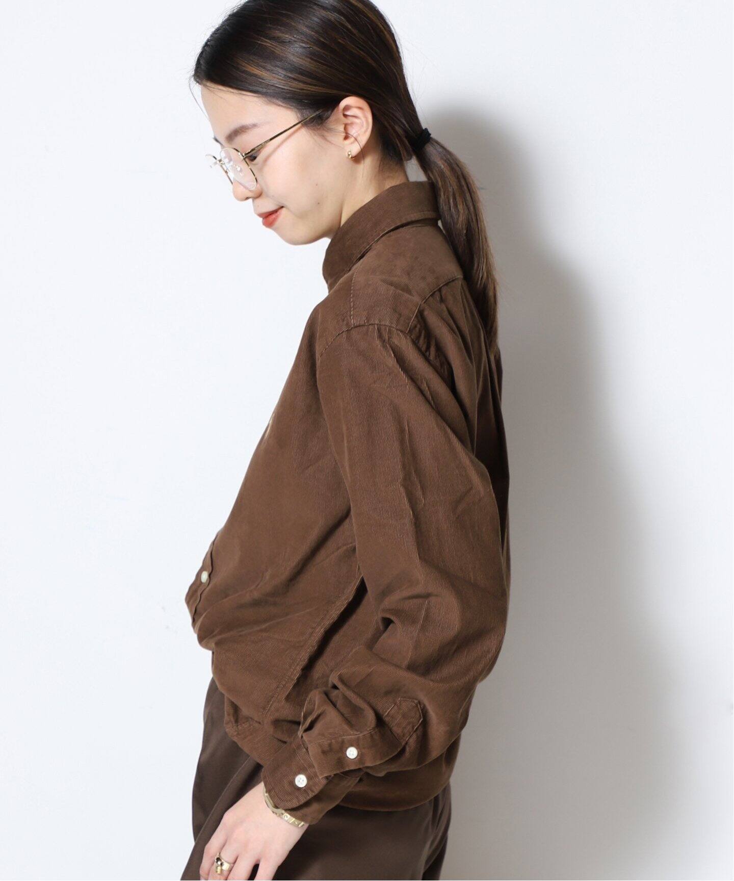 RALPH LAUREN/ラルフローレン】CUSTOM FIT CORDUROY シャツ（シャツ 