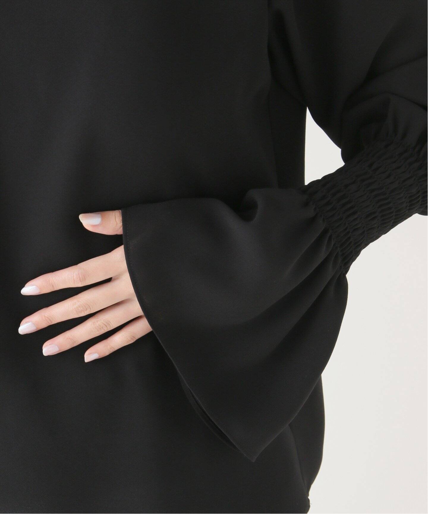 Shirring Blouse（シャツ／ブラウス）｜L