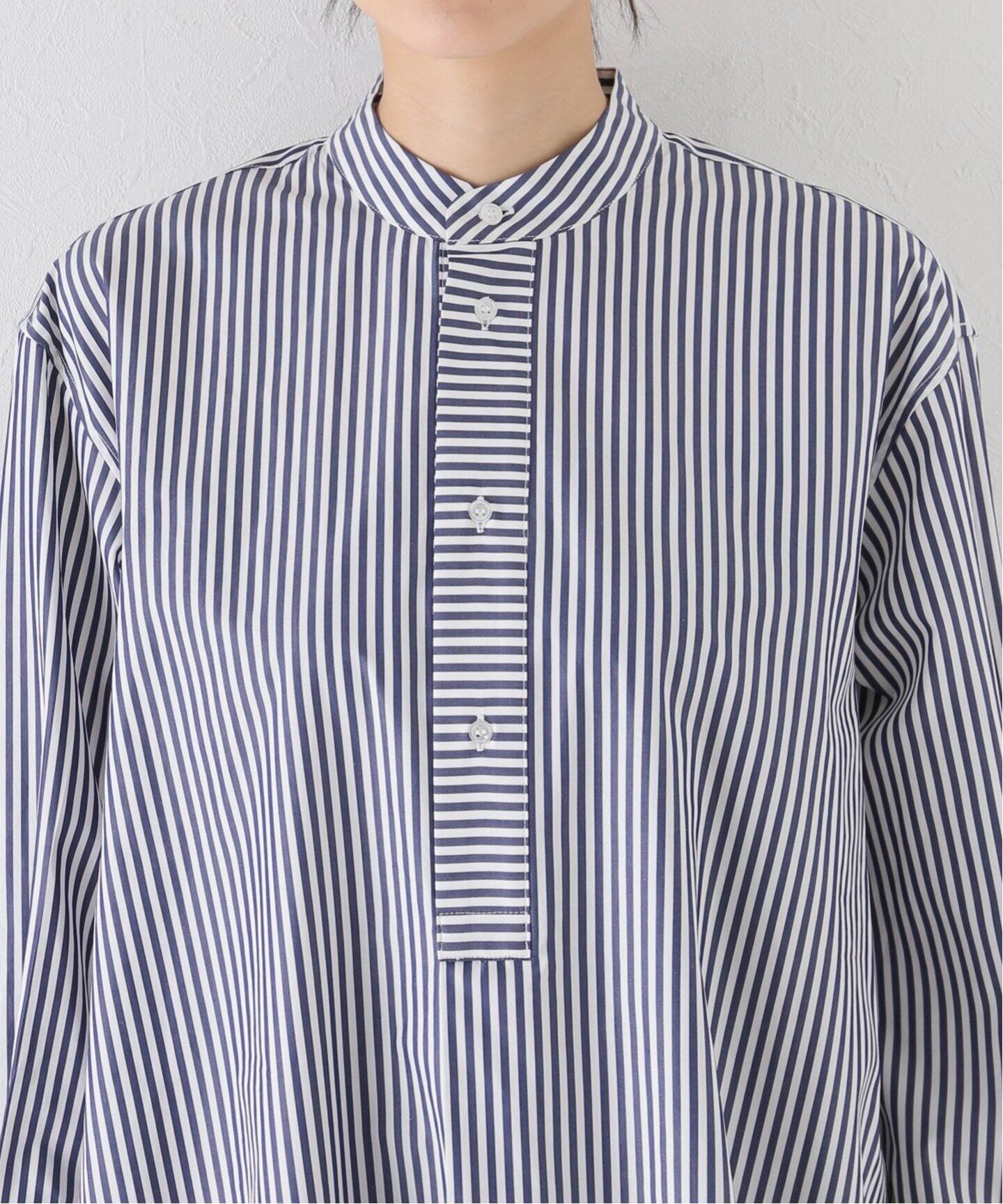 Stripe Long Shirt（シャツ／ブラウス）｜L 