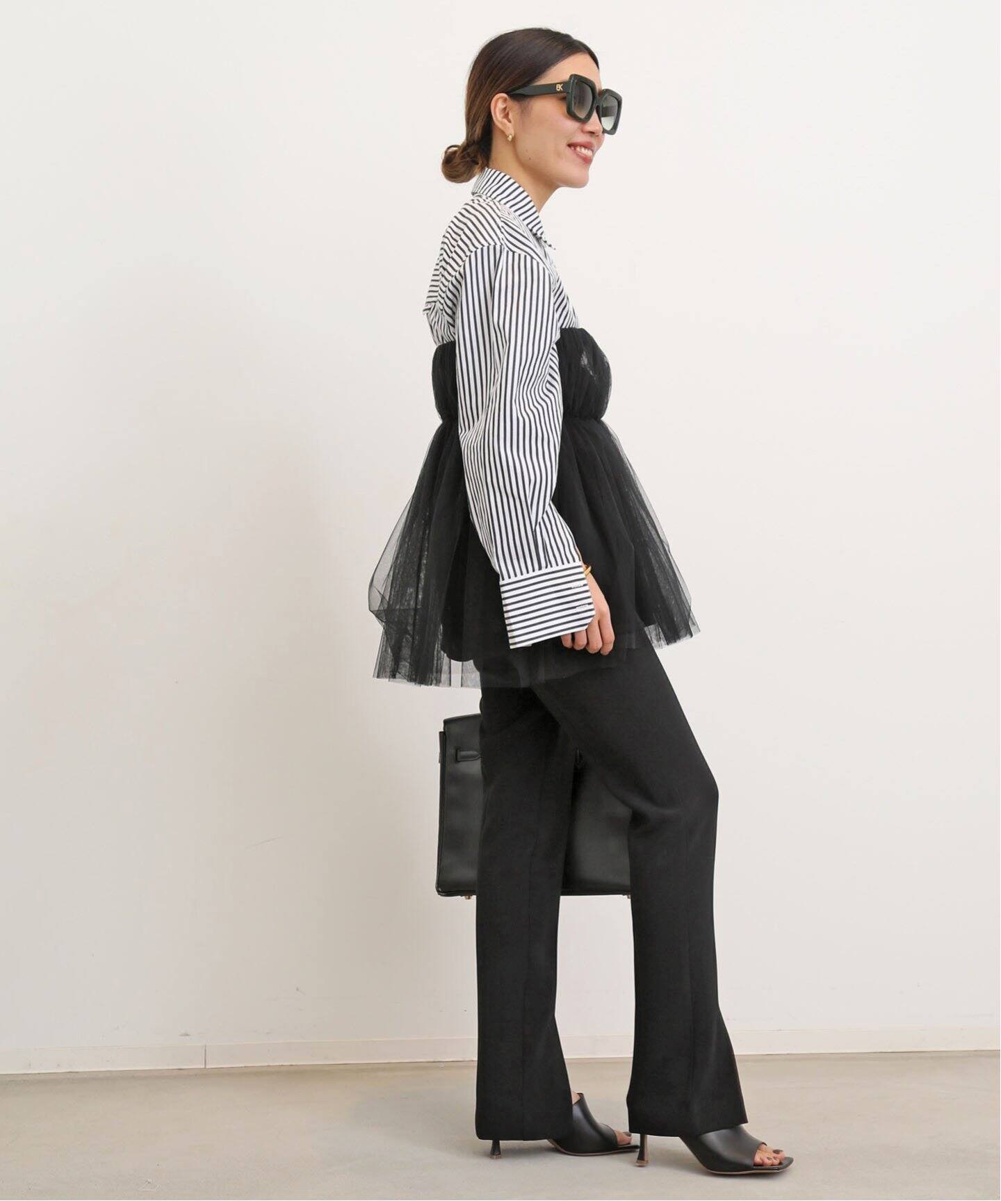 Tulle Bustier（シャツ／ブラウス）｜L