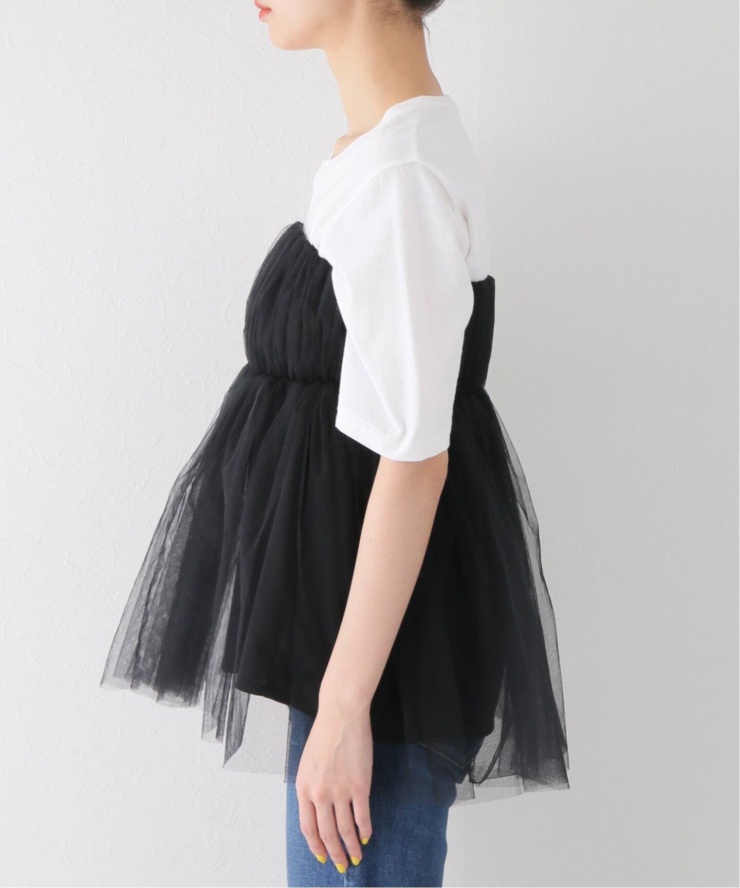 Tulle Bustier（シャツ／ブラウス）｜L