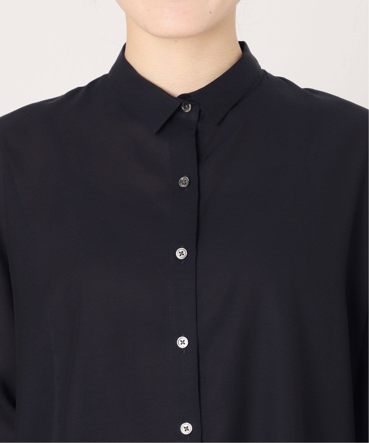 Dolman sleeve sheer Blouse（シャツ／ブラウス）｜L