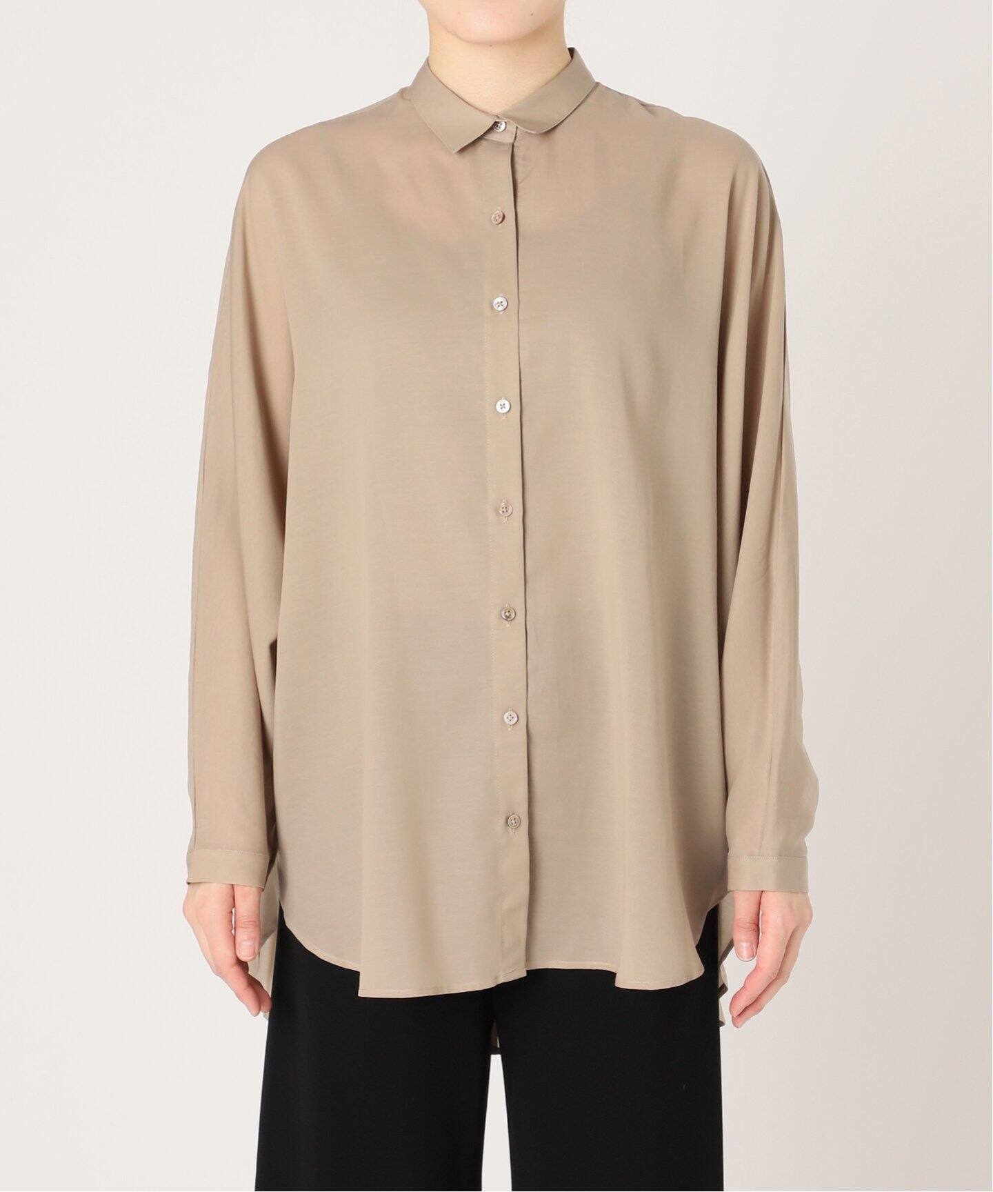 Dolman sleeve sheer Blouse（シャツ／ブラウス）｜L 