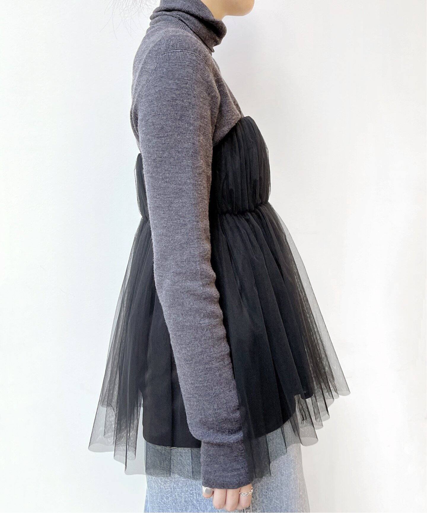 Tulle Bustier（シャツ／ブラウス）｜L
