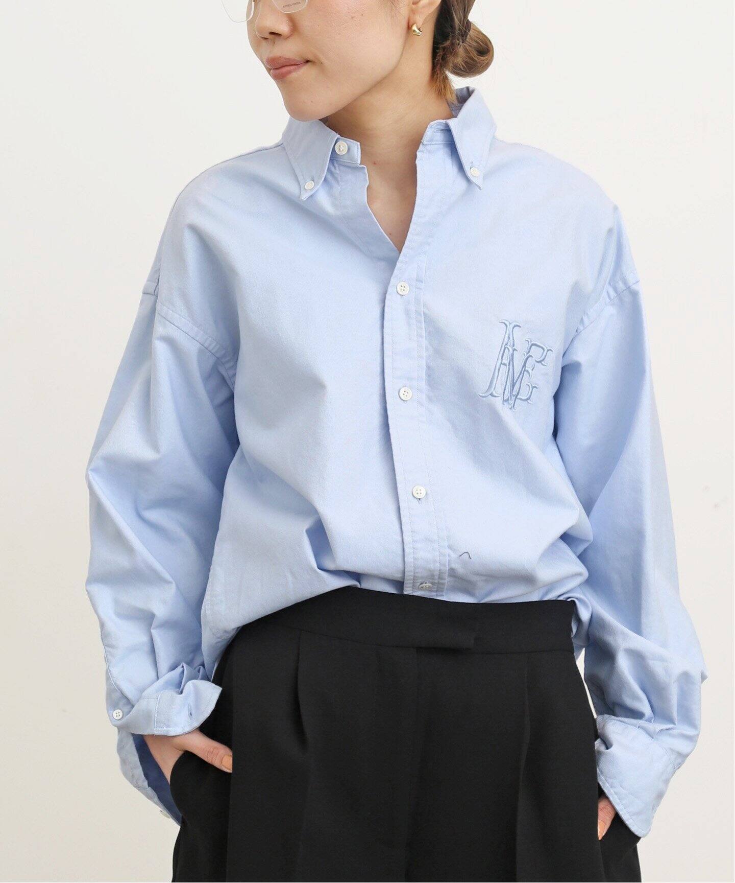 Americana/アメリカーナ】Oxford Oversize Shirt（シャツ／ブラウス  