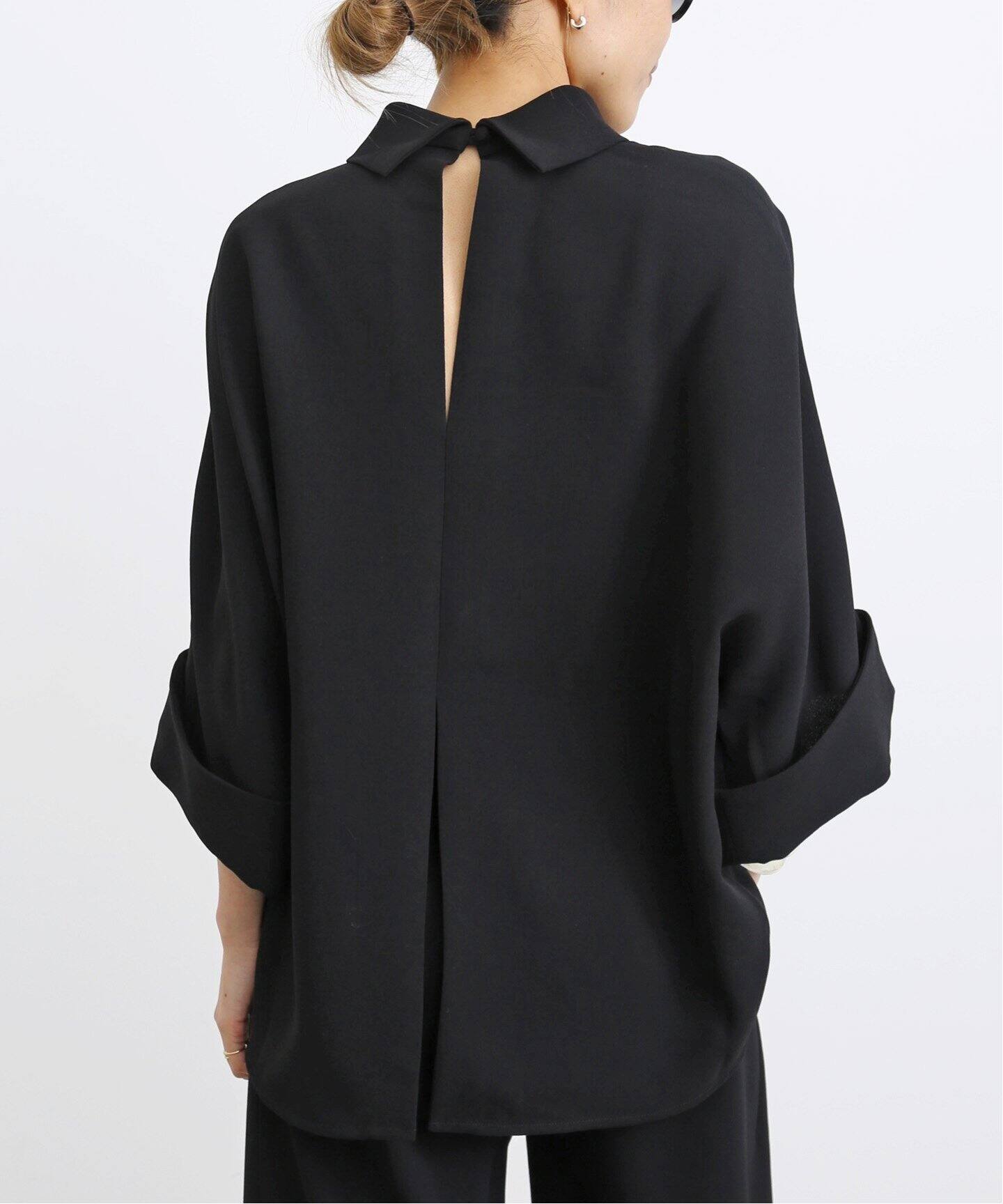 MARK KENLY DOMINO TAN /マークケンリードミノタン】2way BLOUSE  