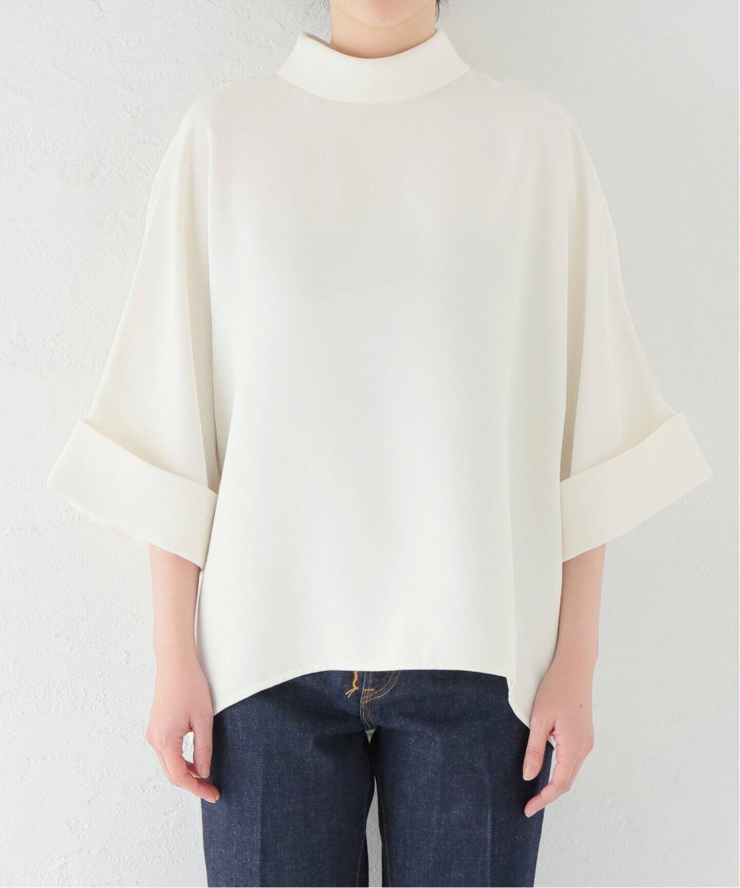 MARK KENLY DOMINO TAN /マークケンリードミノタン】2way BLOUSE 