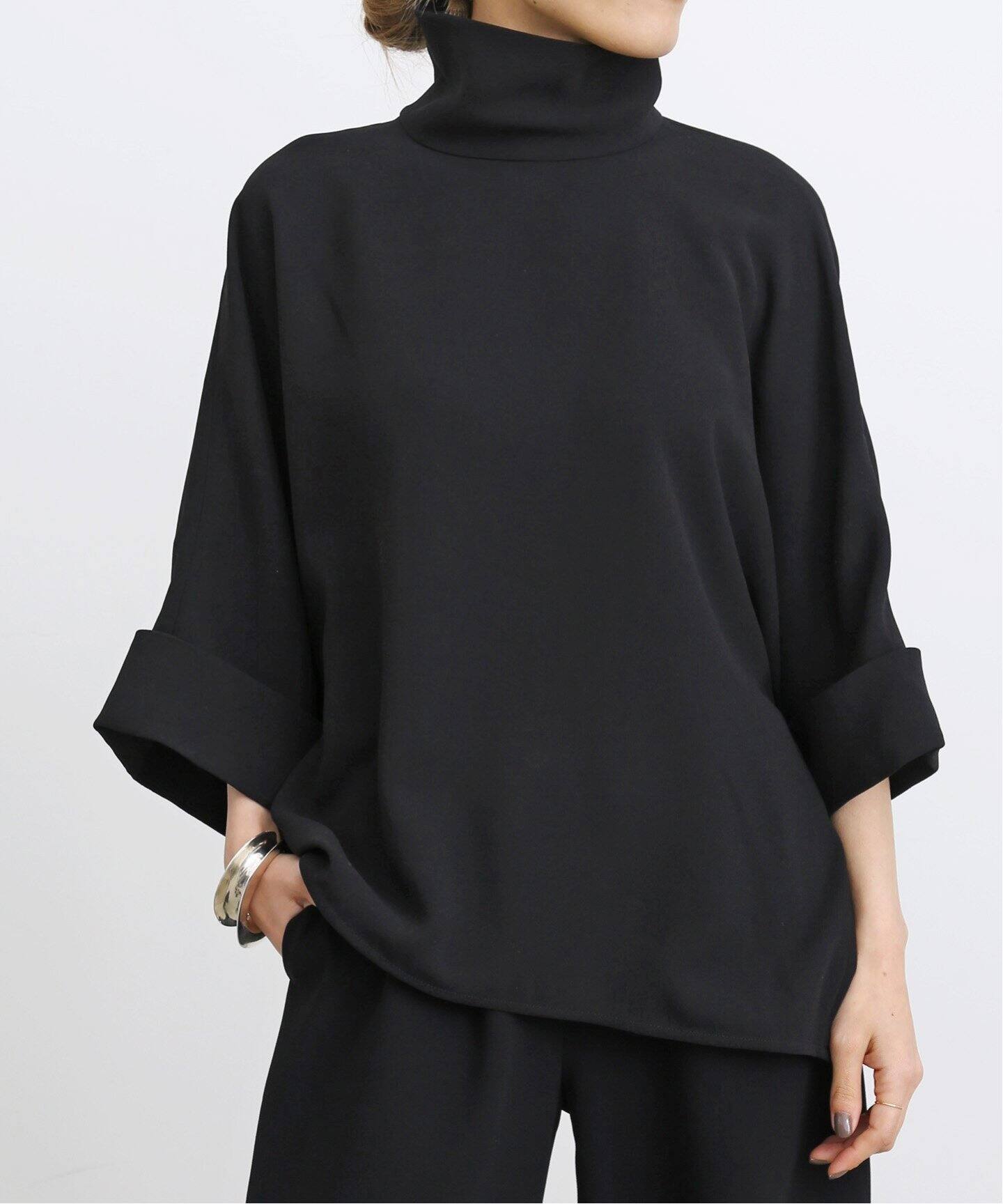 MARK KENLY DOMINO TAN /マークケンリードミノタン】2way BLOUSE  