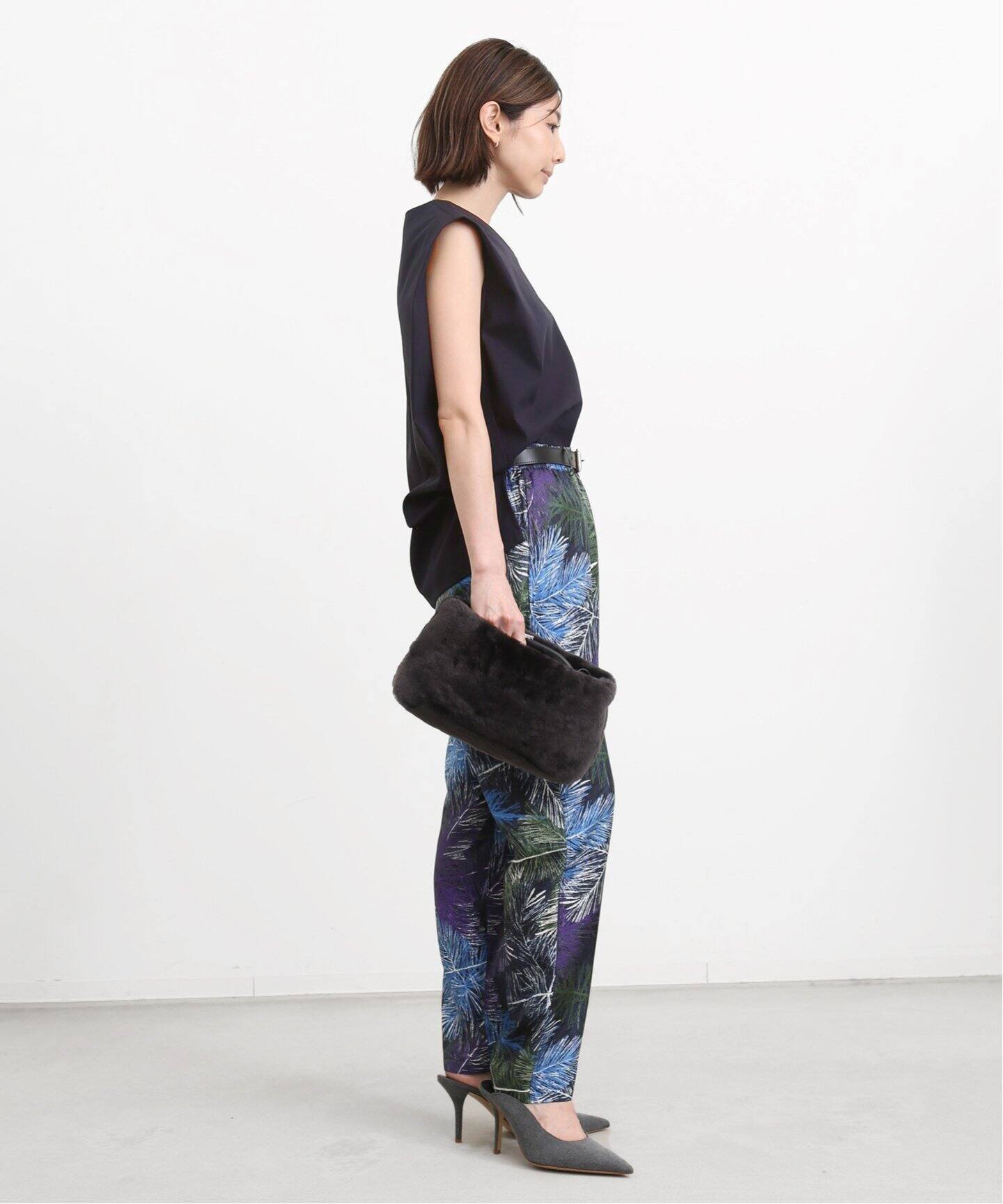 MACKINTOSH/マッキントッシュ】コットンツイル ノースリーブブラウス  