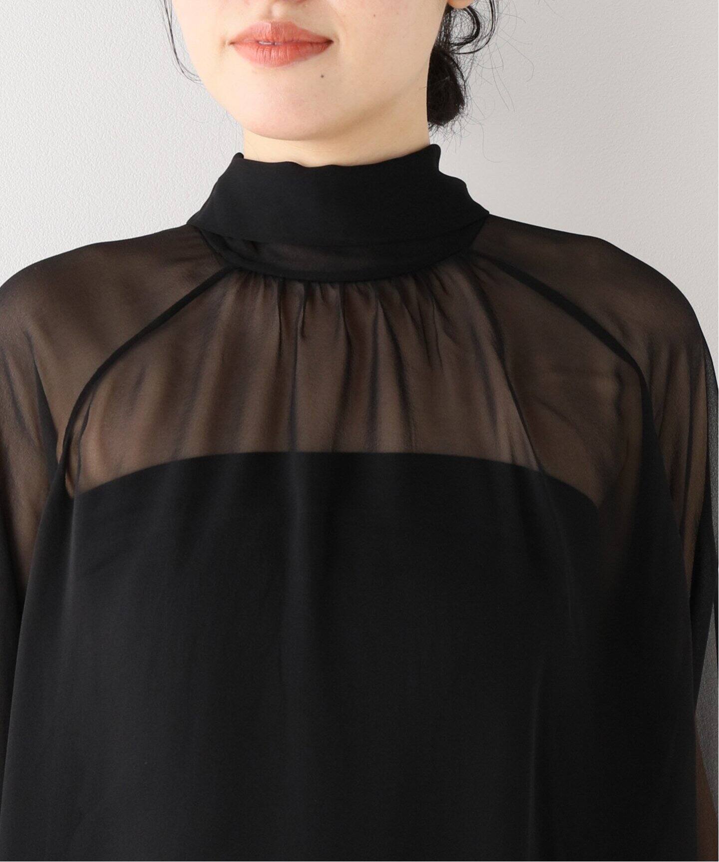 FILIPPA K/フィリッパ コー】 Transparent Tie Neck Blouse（シャツ 