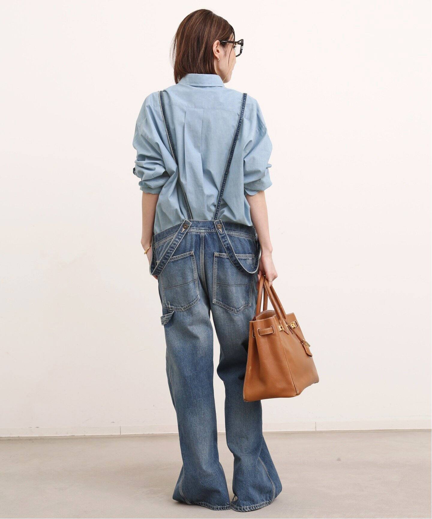 COUTURE D`ADAM/クチュールドアダム】Oversized Chambray Button down 