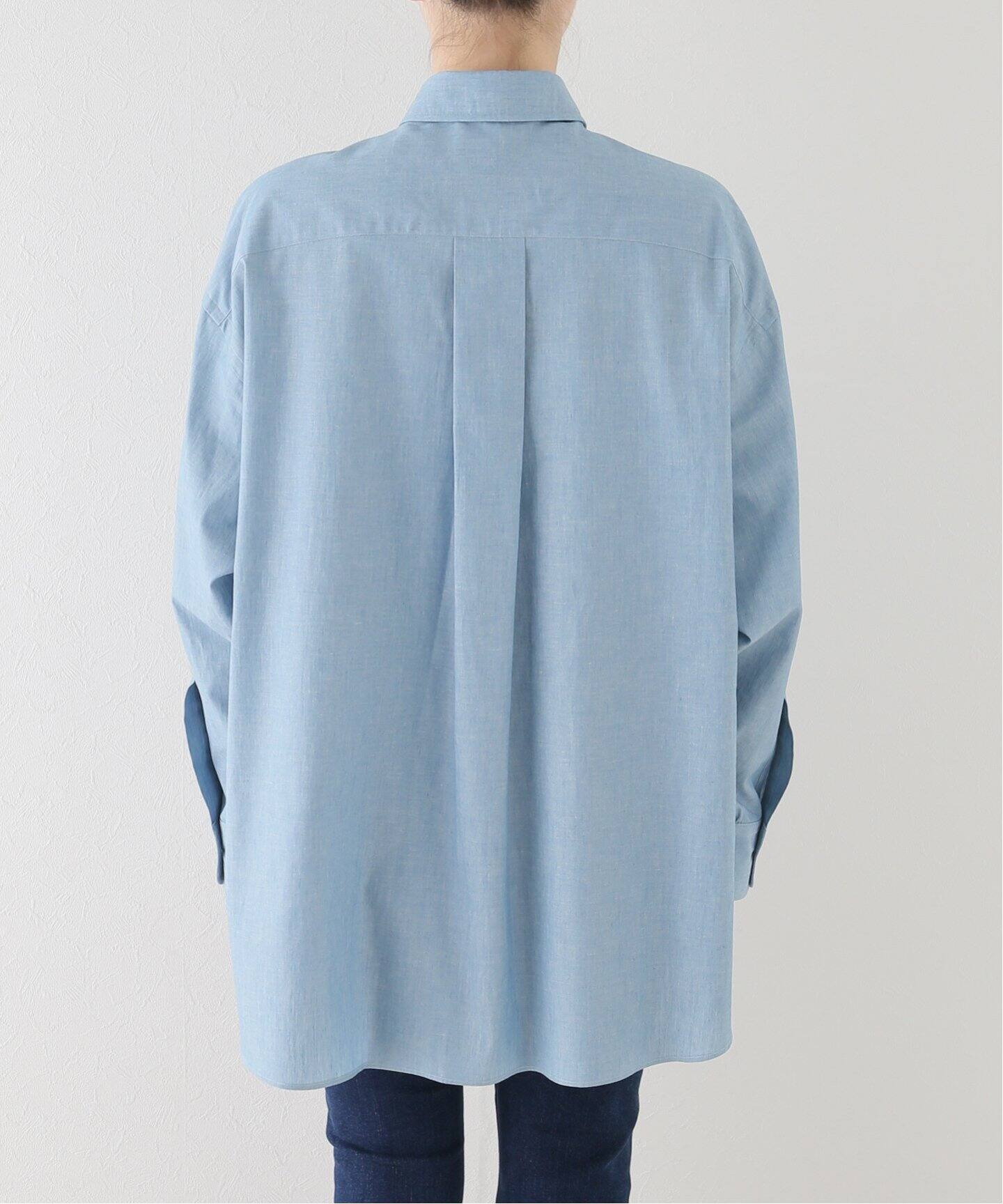 COUTURE D`ADAM/クチュールドアダム】Oversized Chambray Button down 