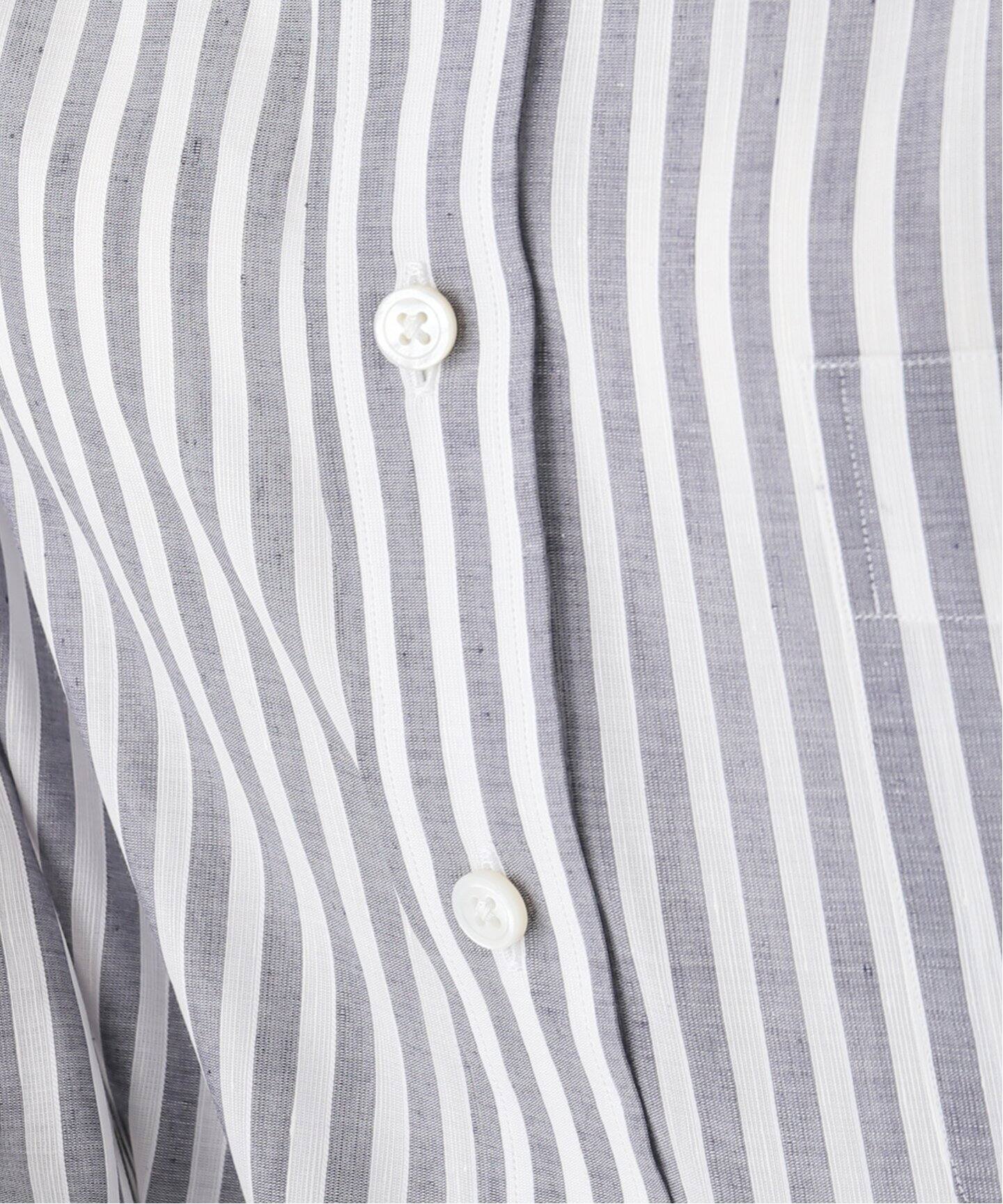 COUTURE D`ADAM/クチュールドアダム】Oversized Stripe Button down 