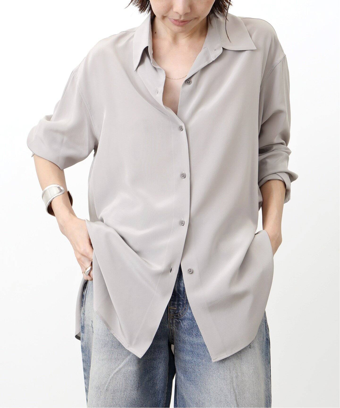 NILI LOTAN/ニリロータン】 JULIEN SHIRTS（シャツ／ブラウス）｜L  