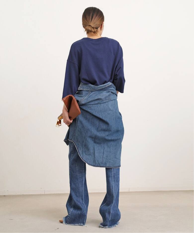 RED CARD / レッドカード】Nelly Denim Shirts（シャツ／ブラウス）｜L 