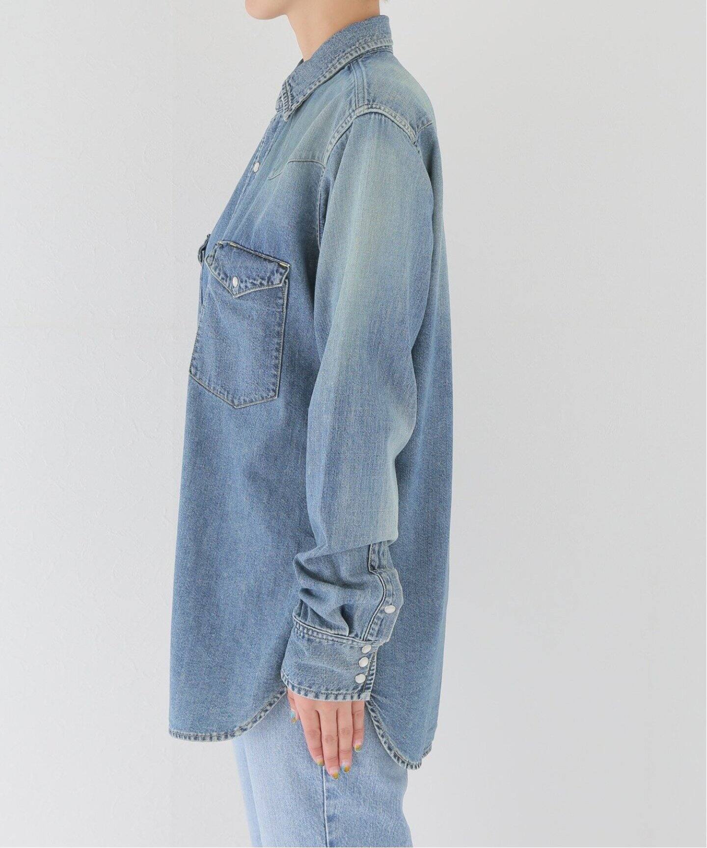 MADISON BLUE/マディソン ブルー】 WESTERN SH DENIM MNS（シャツ  