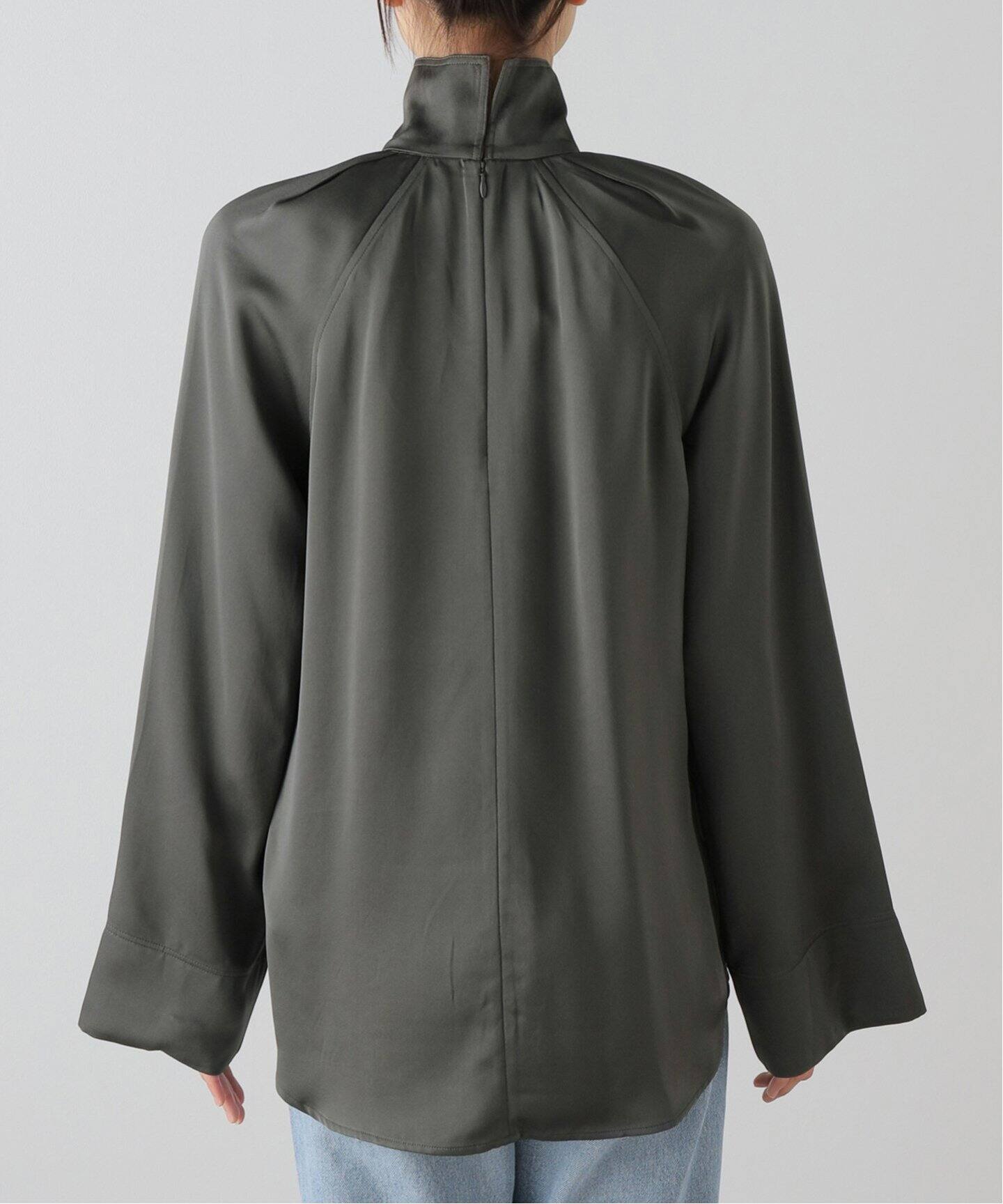 TOTEME/トーテム】 CRAPE BLOUSE（シャツ／ブラウス）｜L 