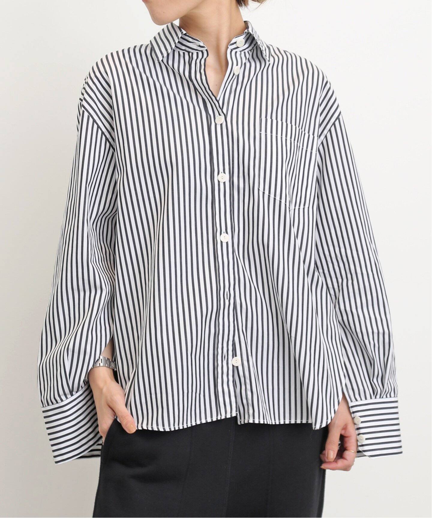 MARIA McMANUS/マリアマクマナス】OVERSIZED SHIRT（シャツ／ブラウス  