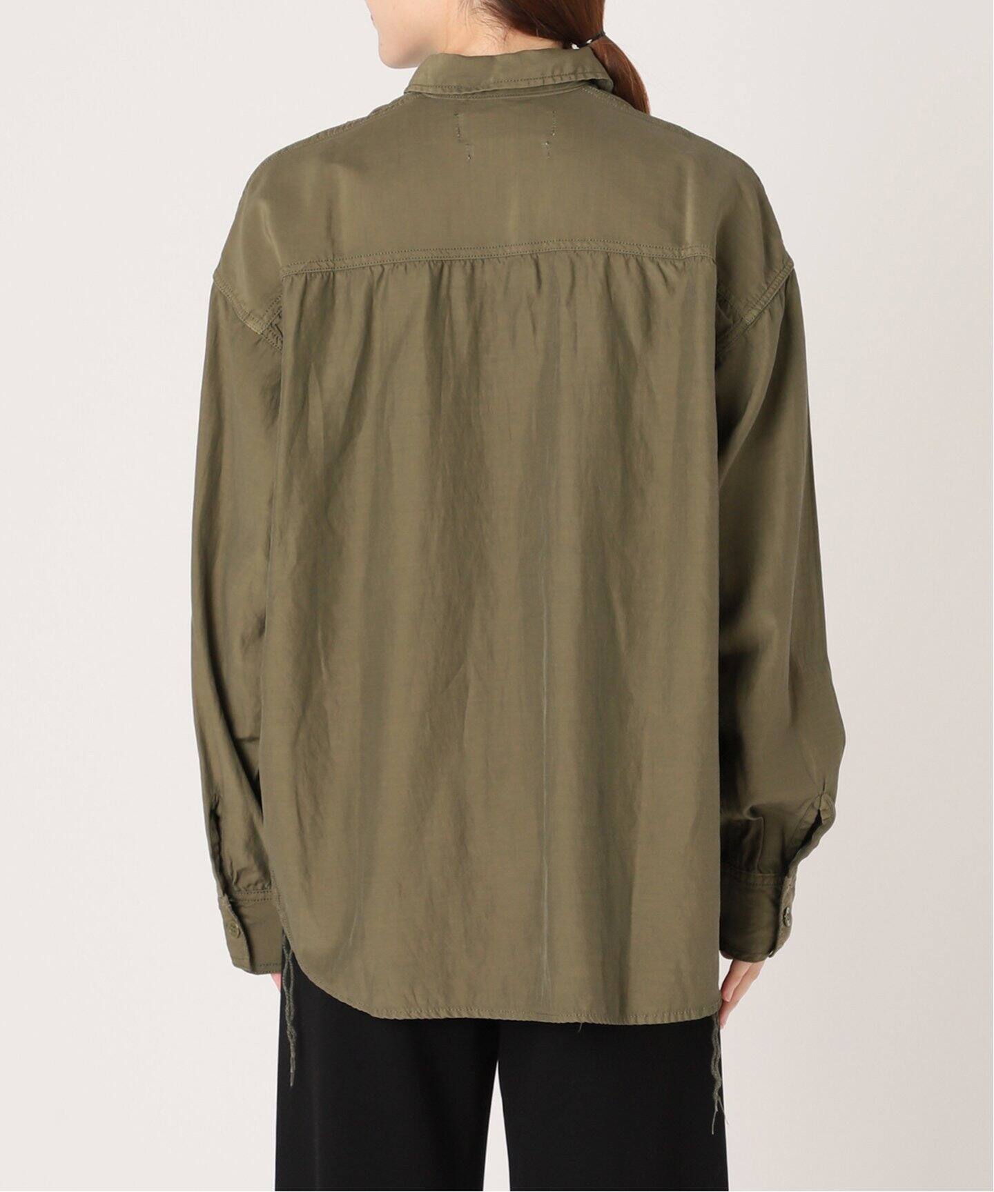 REMI RELIEF/レミレリーフ】Military Shirt（シャツ／ブラウス）｜L 