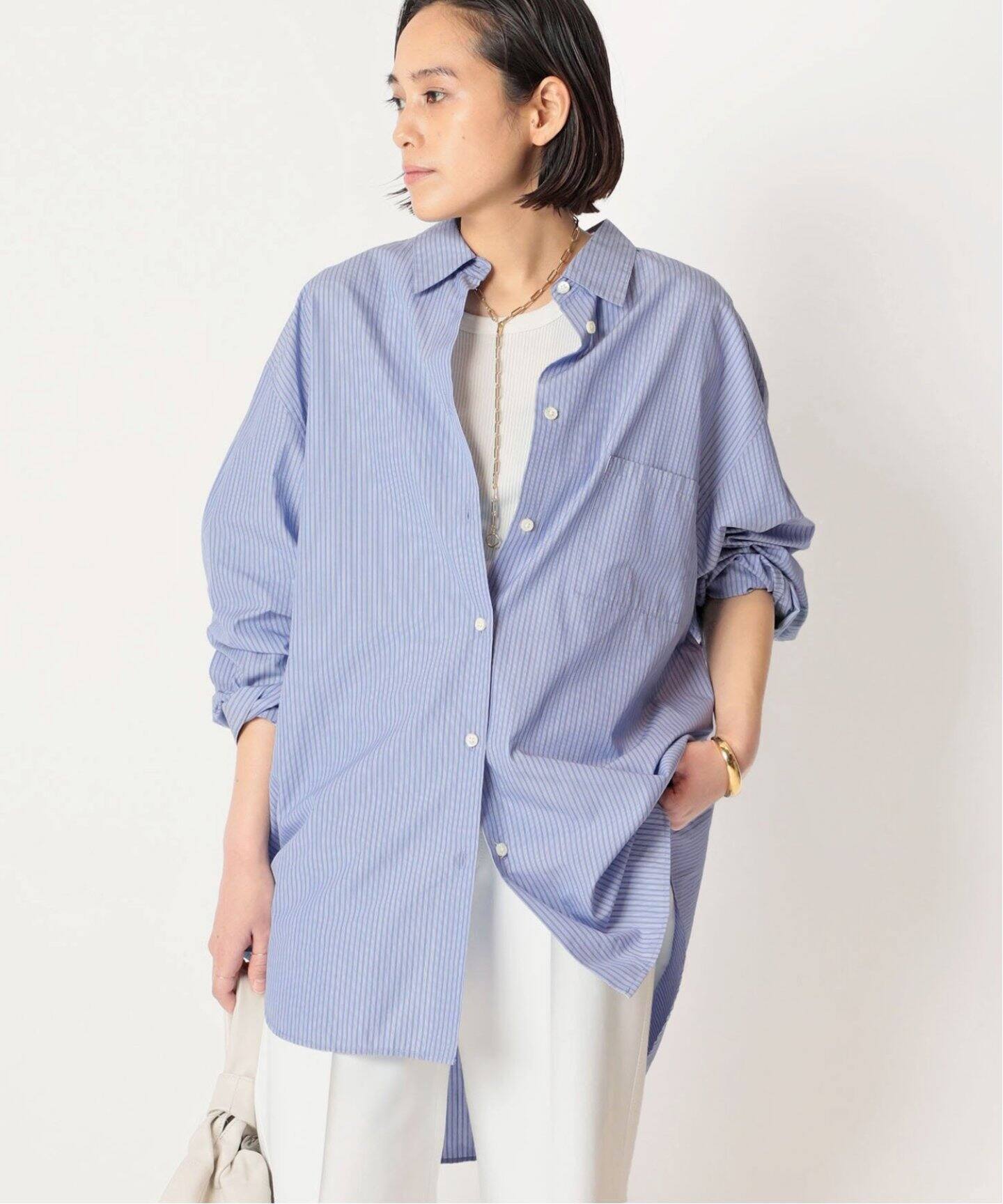 オリジナルストライプシャツ（シャツ／ブラウス）｜AP STUDIO  