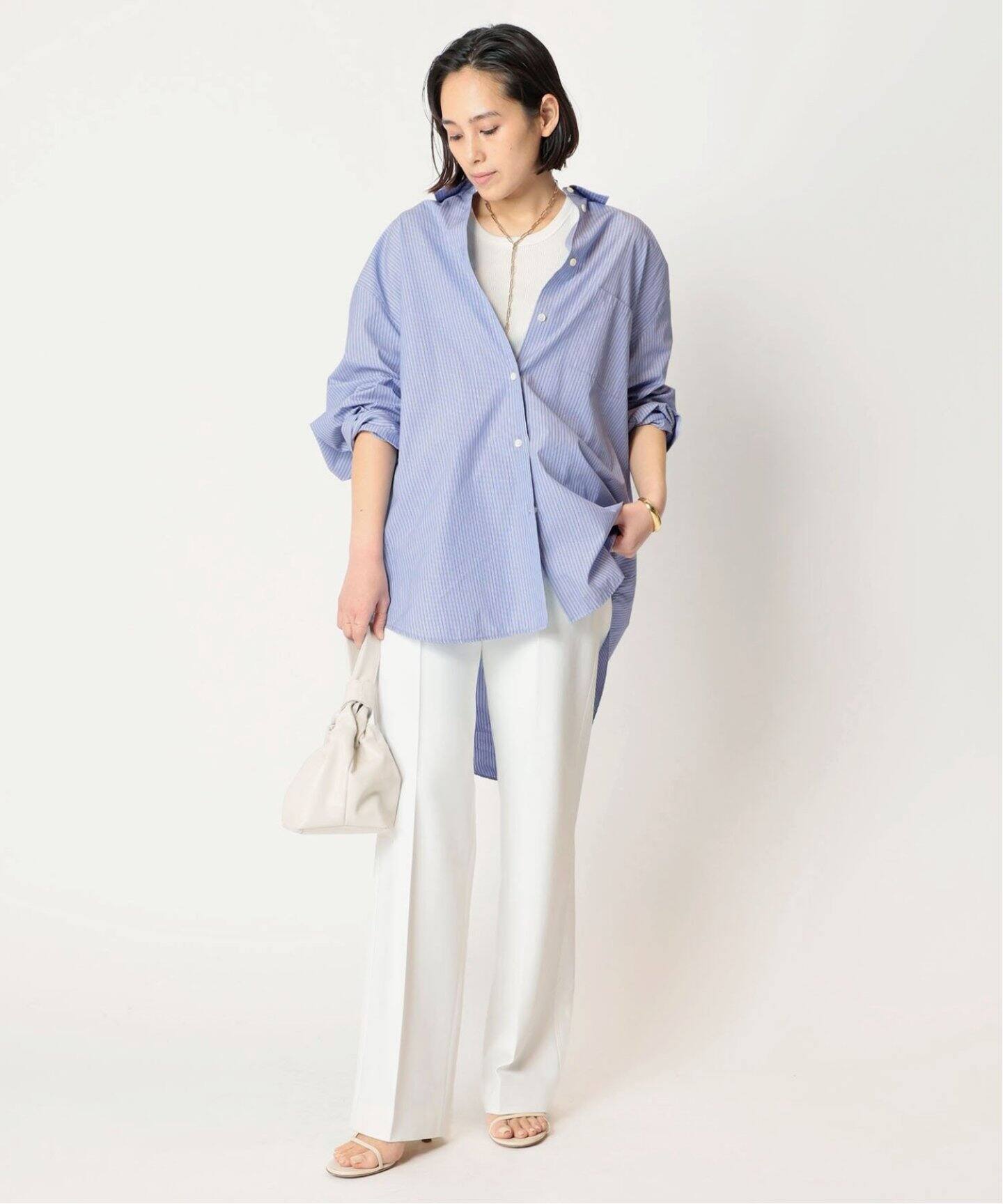 オリジナルストライプシャツ（シャツ／ブラウス）｜AP STUDIO  