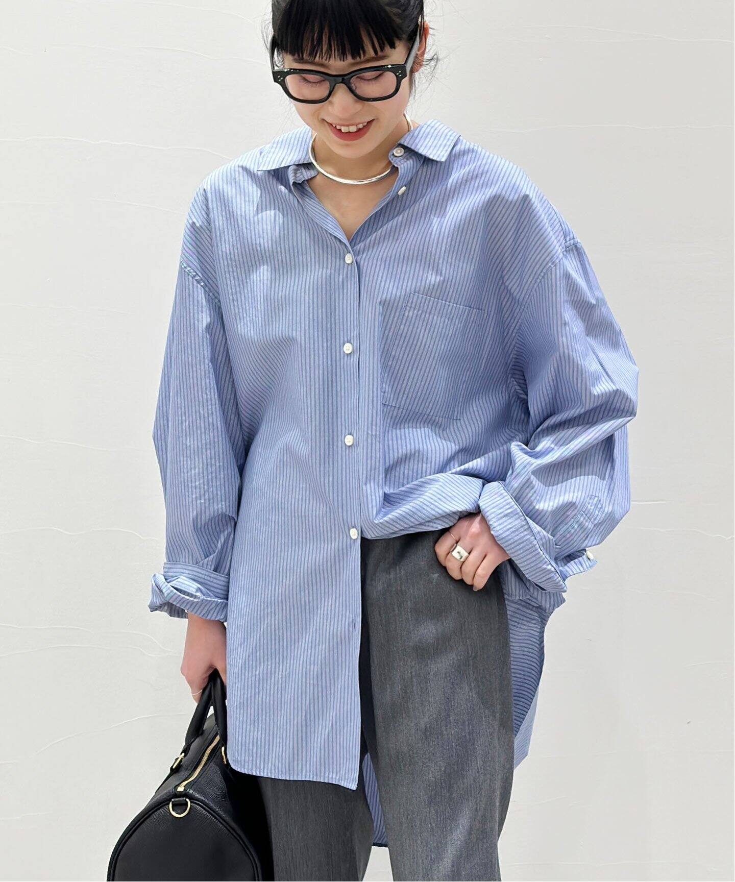 オリジナルストライプシャツ（シャツ／ブラウス）｜AP STUDIO  