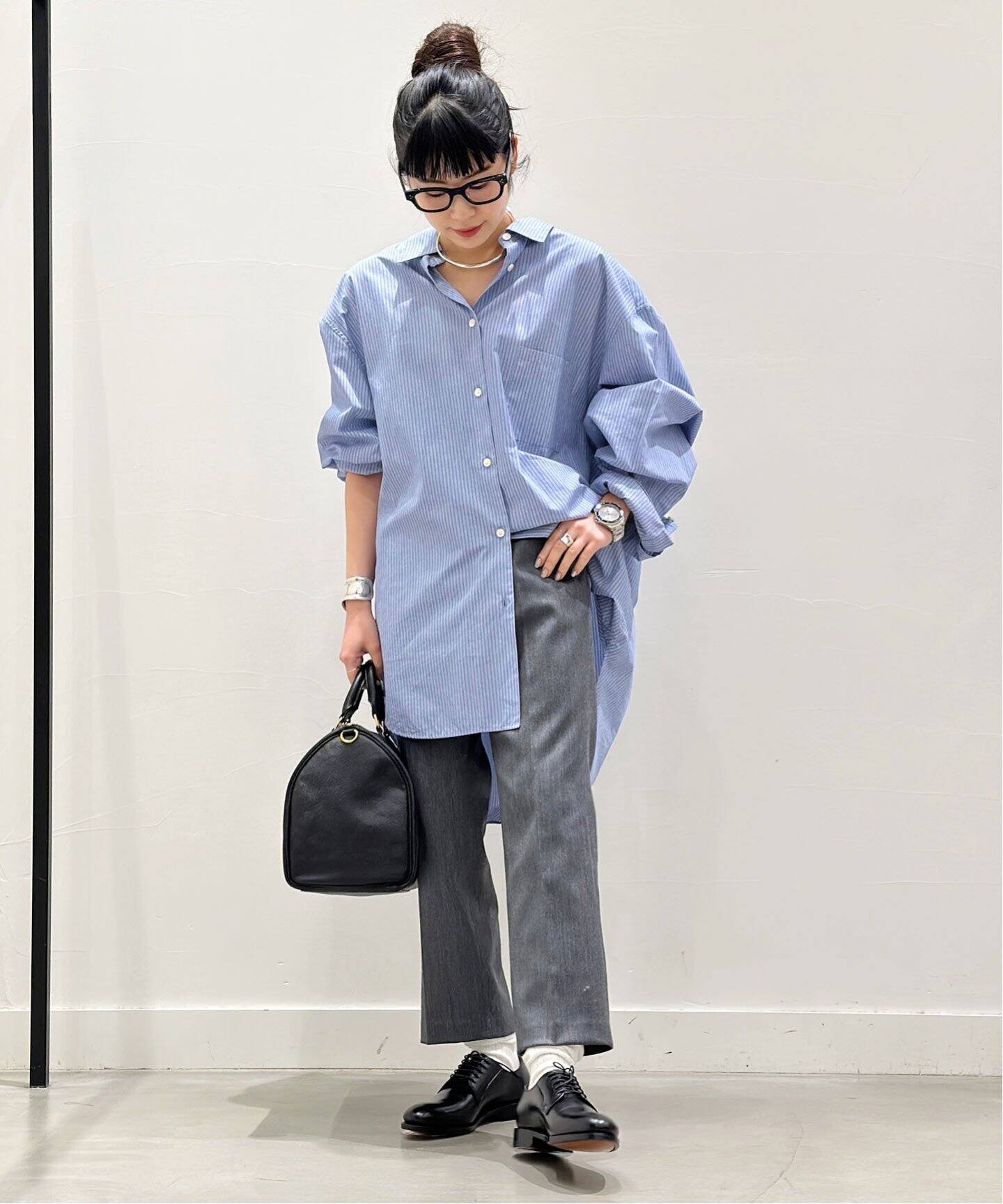 オリジナルストライプシャツ（シャツ／ブラウス）｜AP STUDIO  