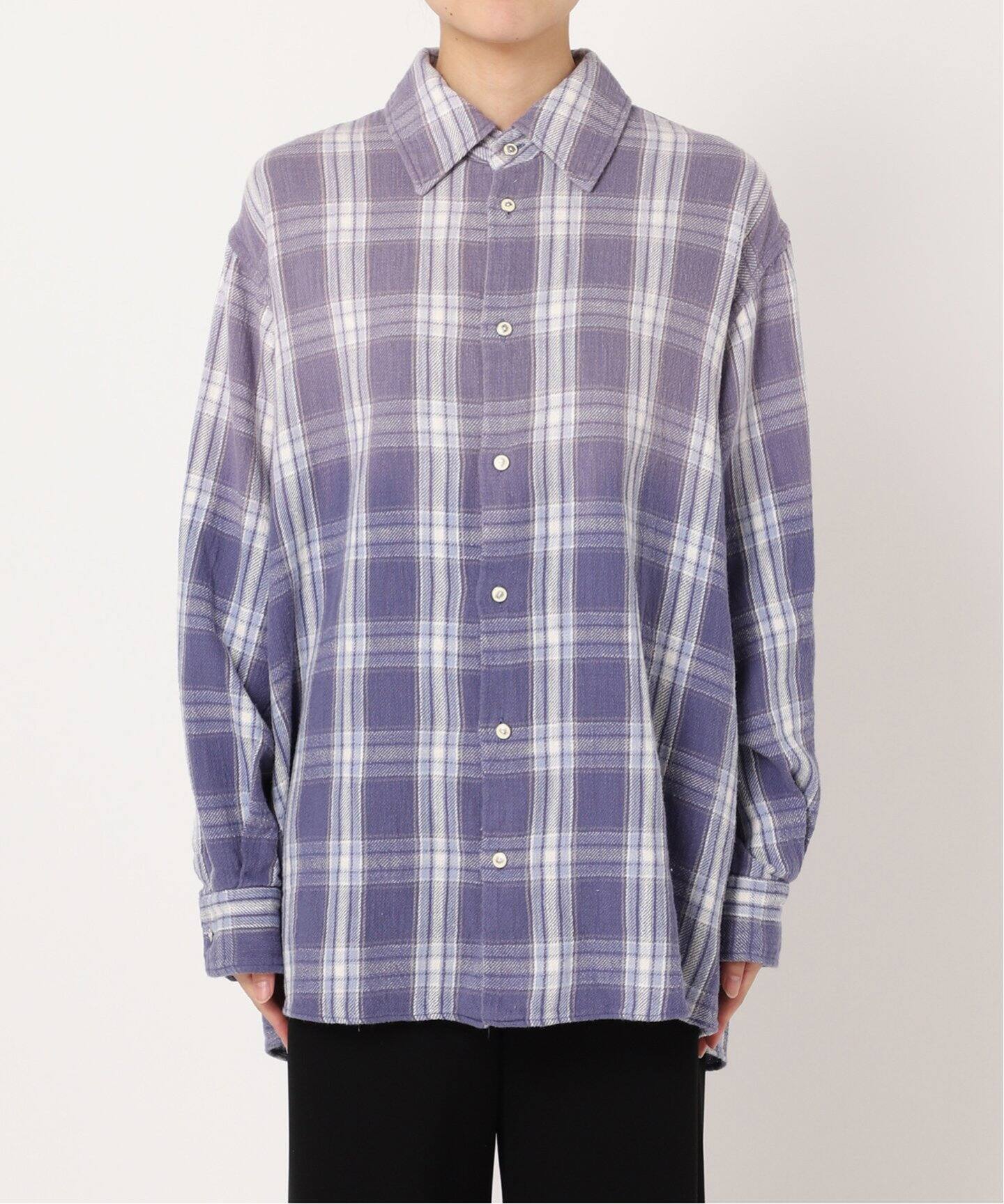 KURO/クロ】CHECK SHIRT（シャツ／ブラウス）｜AP STUDIO（エーピー 