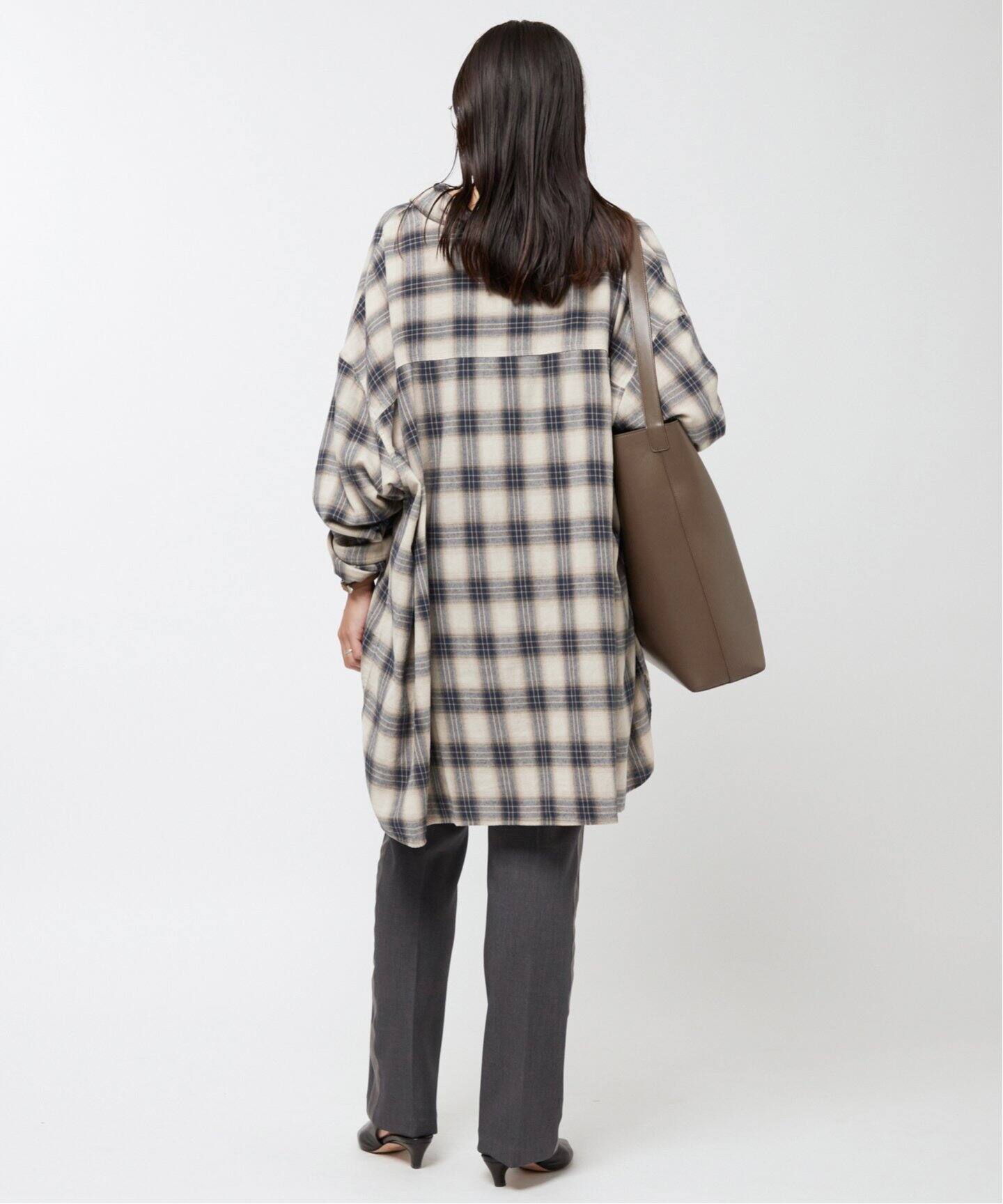 PROVOKE/プロヴォーク】Oversized check Shirt（シャツ／ブラウス 