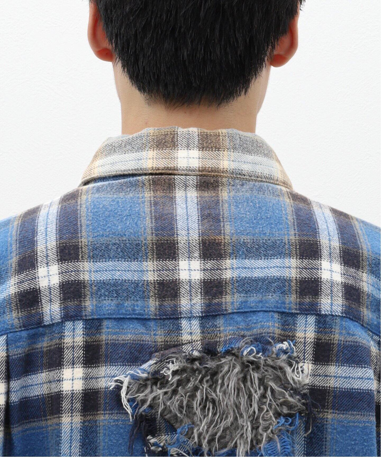 doublet / ダブレット】WEREWOLF CHECK SHIRT（シャツ／ブラウス 