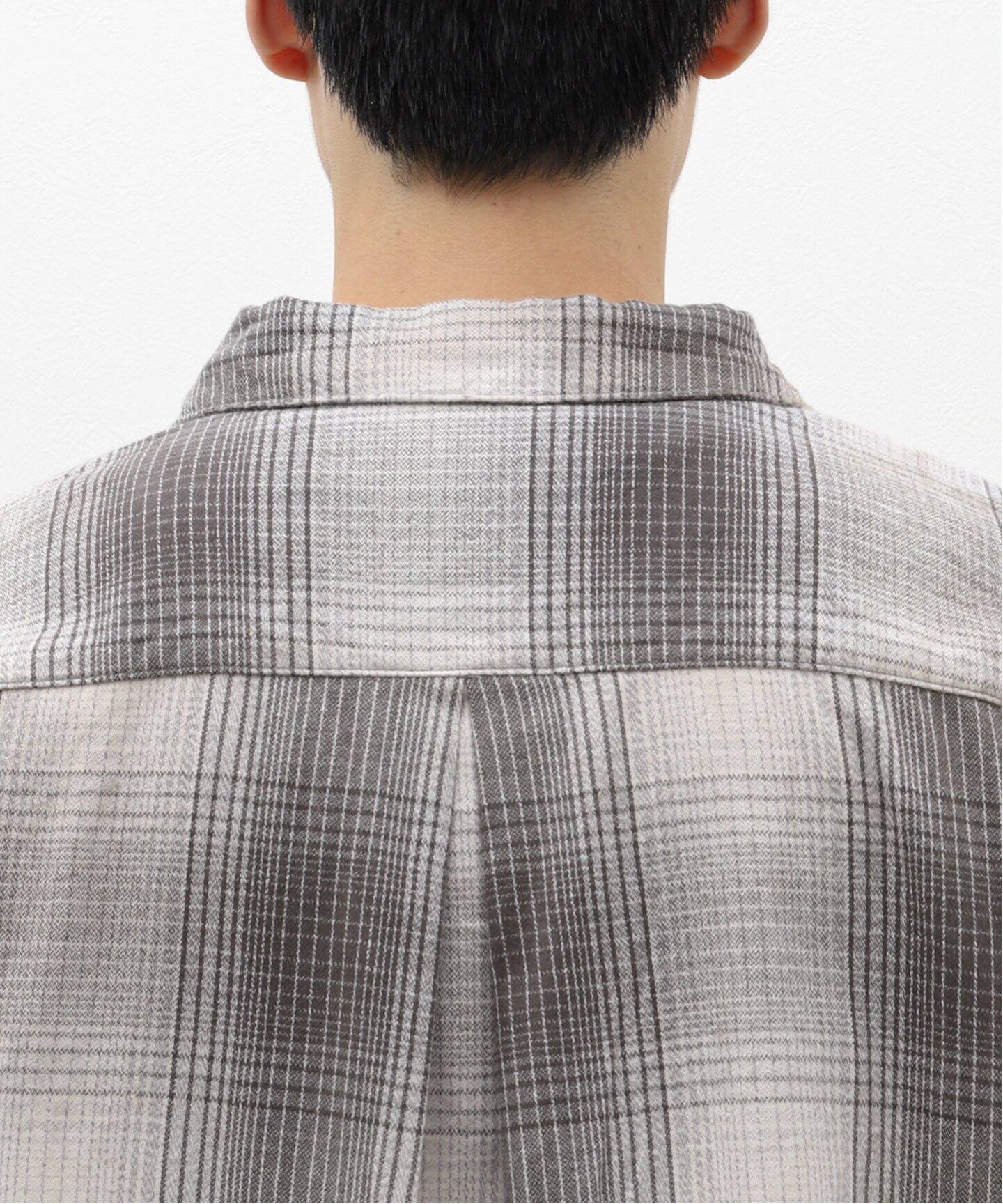 ANCELLM / アンセルム】DAMAGED FLANNEL CHECK SHIRT（シャツ 