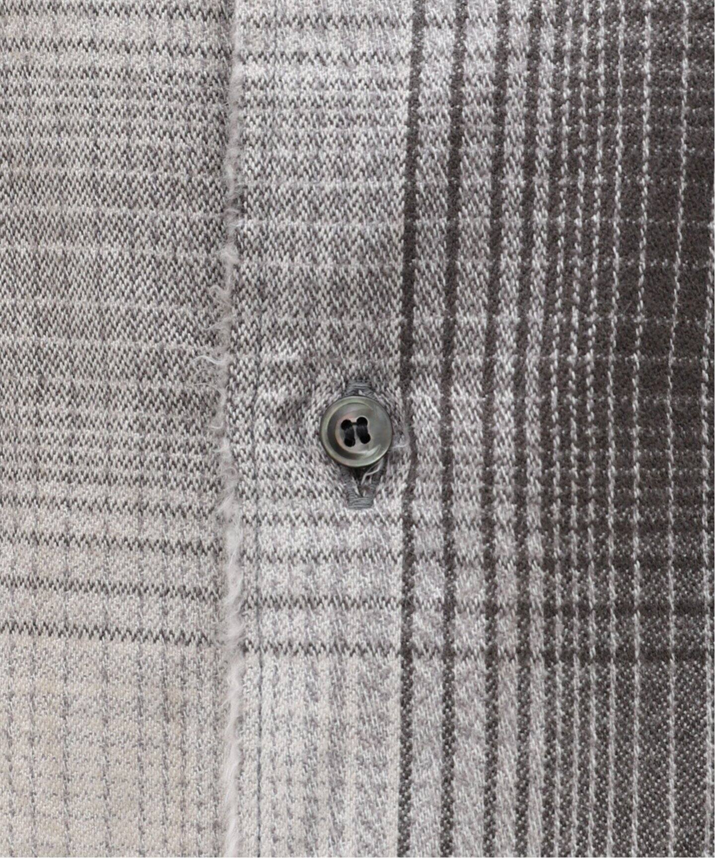ANCELLM / アンセルム】DAMAGED FLANNEL CHECK SHIRT（シャツ 
