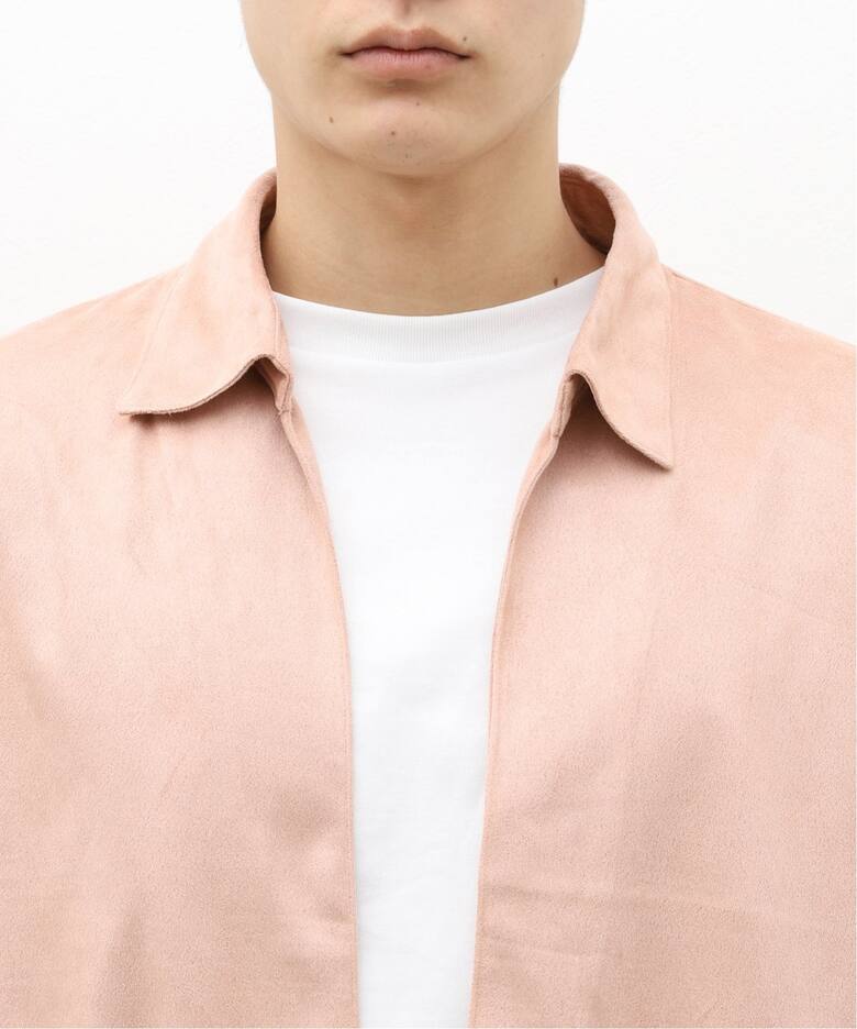 ANCELLM / アンセルム】VEGAN LEATHER SKIPPER SHIRT（シャツ 