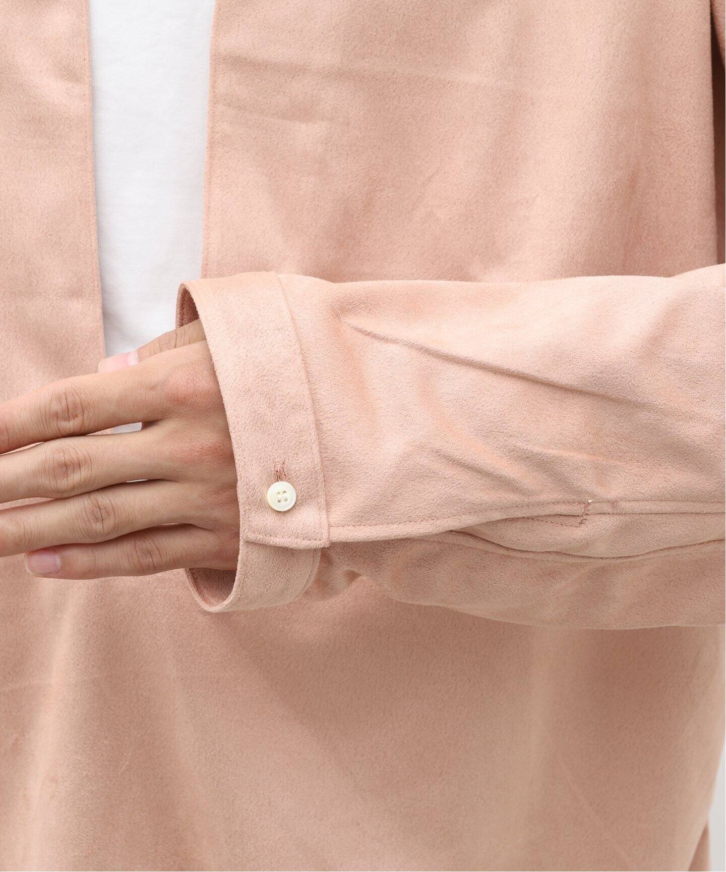 ANCELLM / アンセルム】VEGAN LEATHER SKIPPER SHIRT（シャツ  