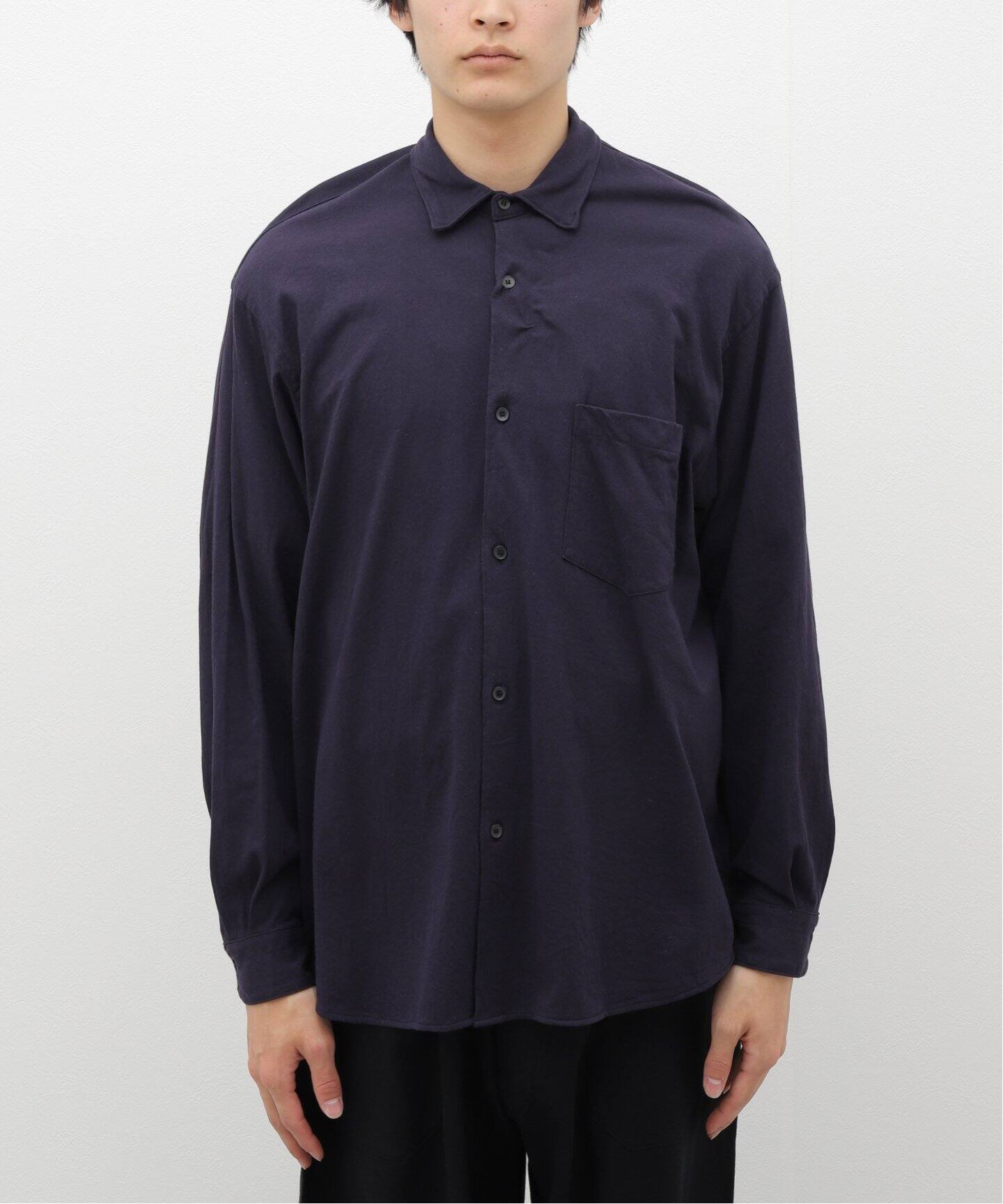 comoli / コモリ】コットンジャージ コモリシャツ（シャツ／ブラウス  