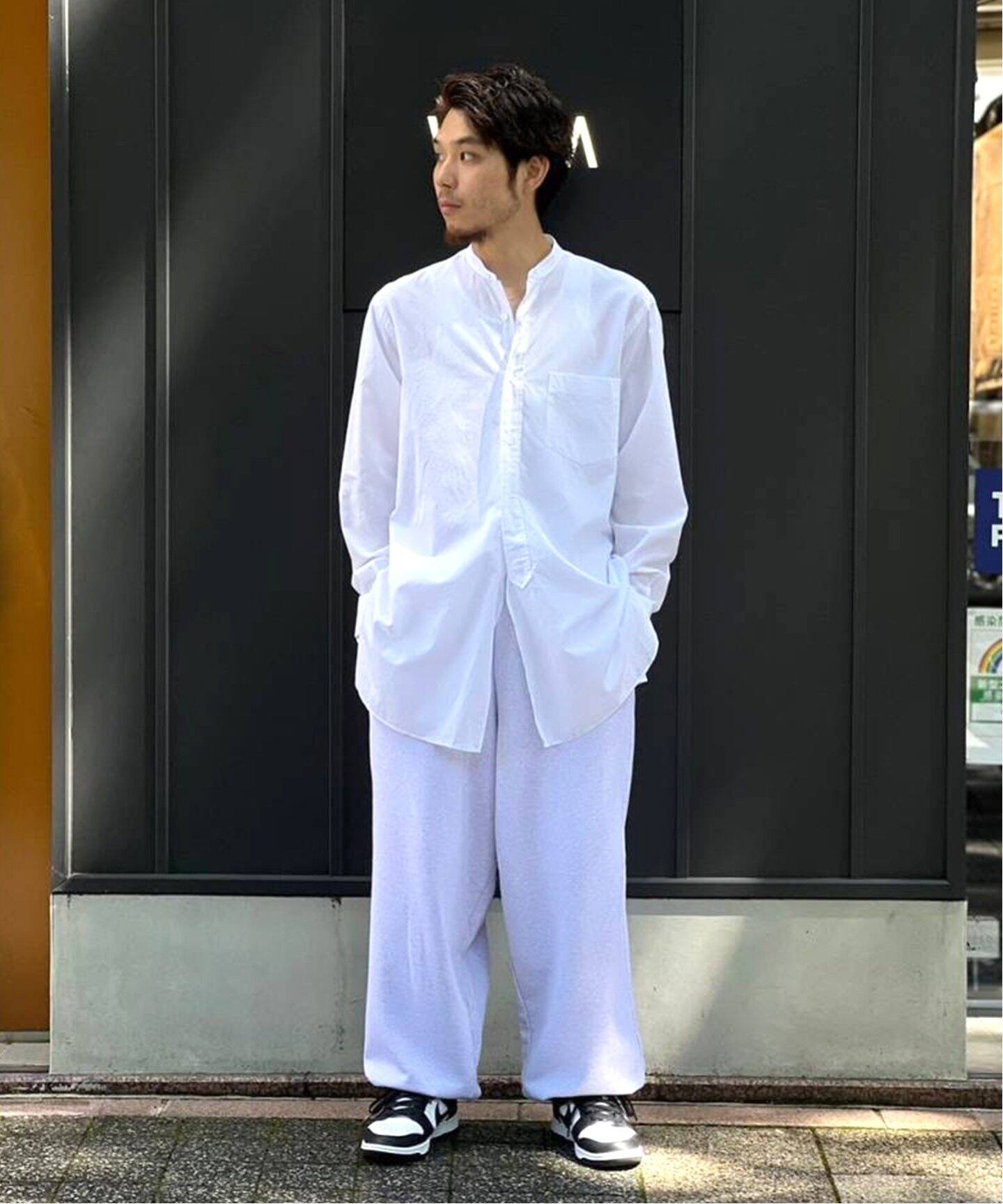 comoli / コモリ】バンドカラーシャツ（シャツ／ブラウス）｜WISM  