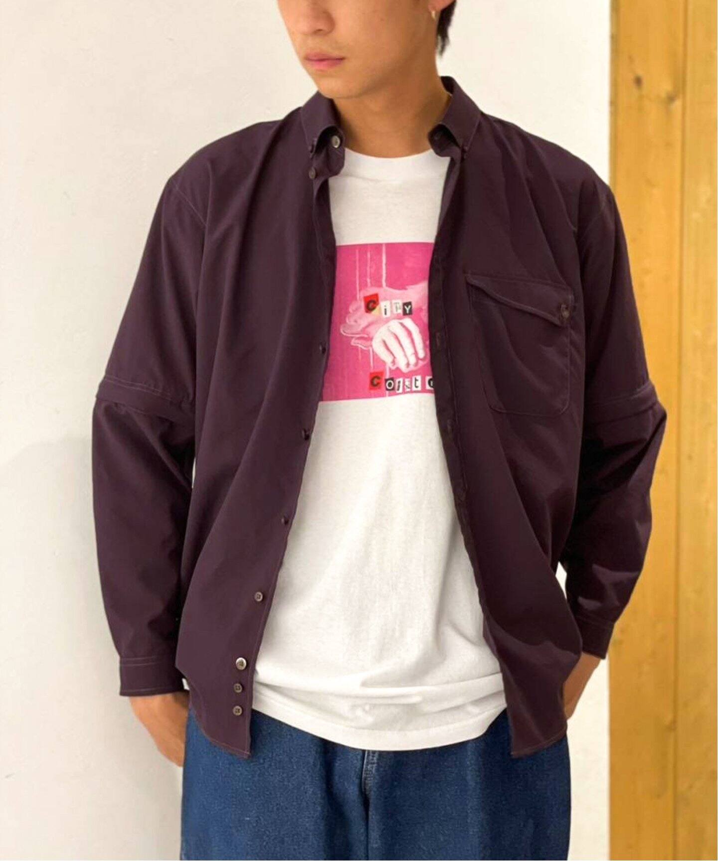 rajabrooke / ラジャブルック】2WAY SHIRT（シャツ／ブラウス）｜WISM 