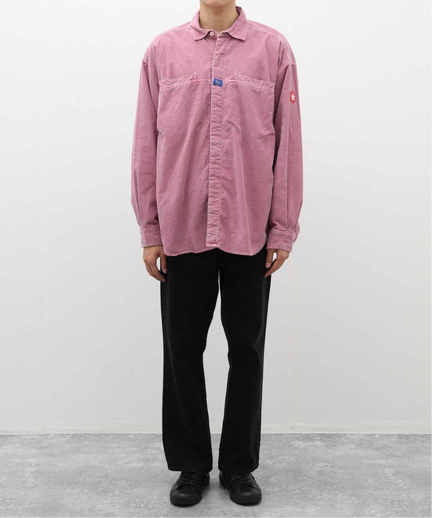 C.E / シーイー】OVERDYE CORD DESIGN BIG SHIRT（シャツ／ブラウス 