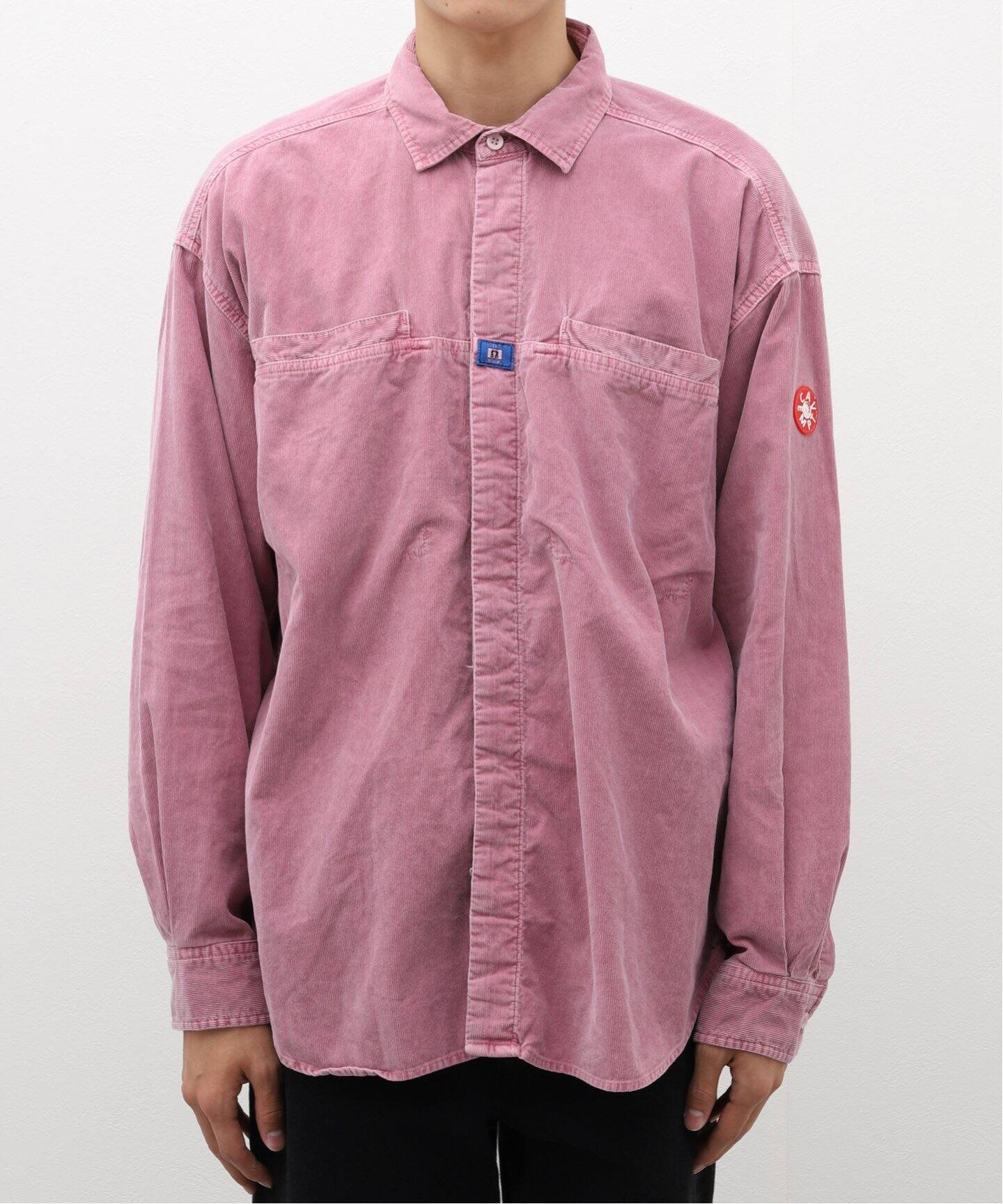 C.E / シーイー】OVERDYE CORD DESIGN BIG SHIRT（シャツ／ブラウス 
